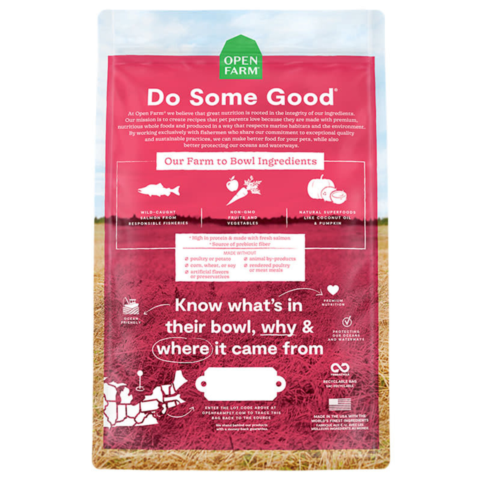 Open Farm Open Farm - Pour chien - Saumon sauvage