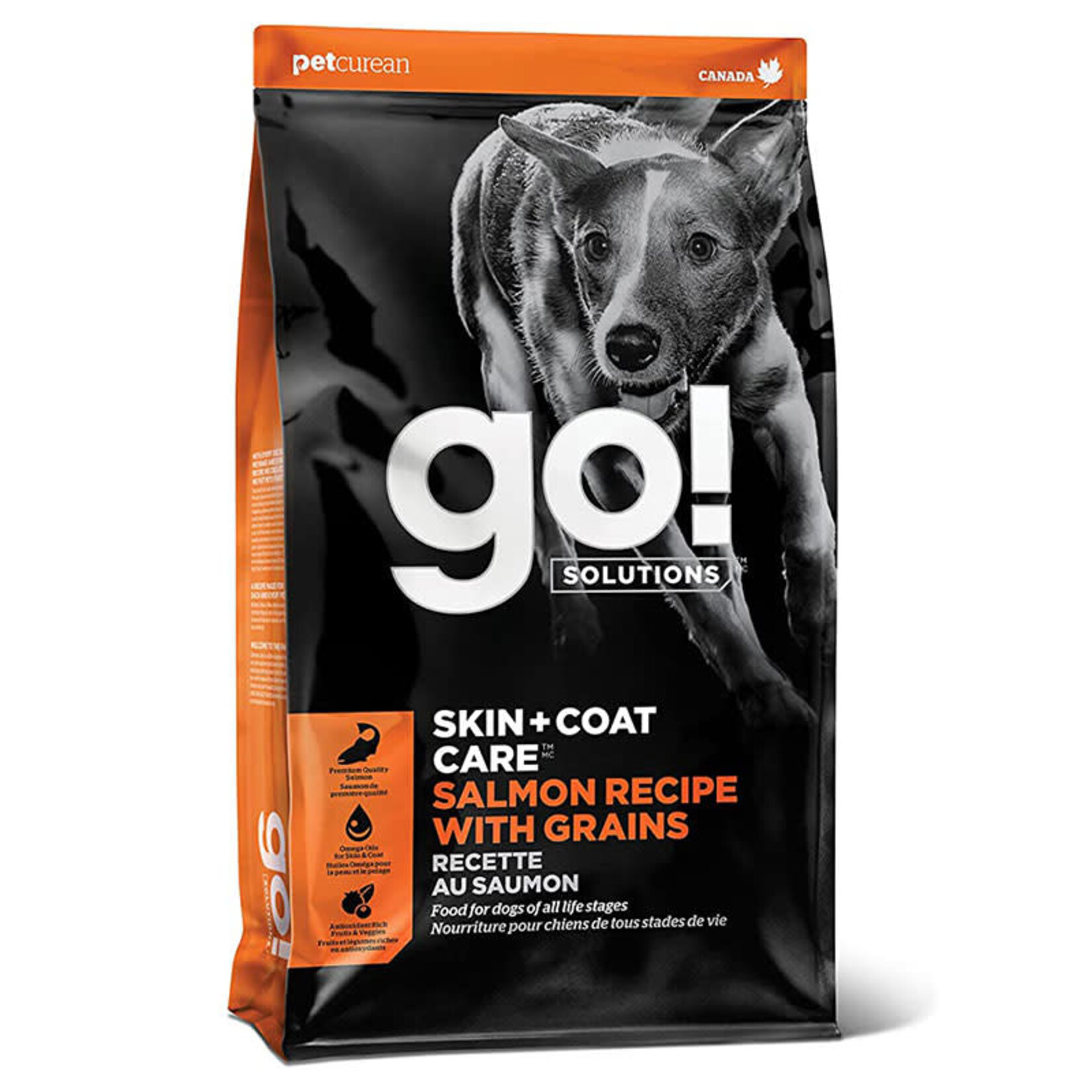 Petcurean Go! - Chien - Peau + Pelage - Saumon