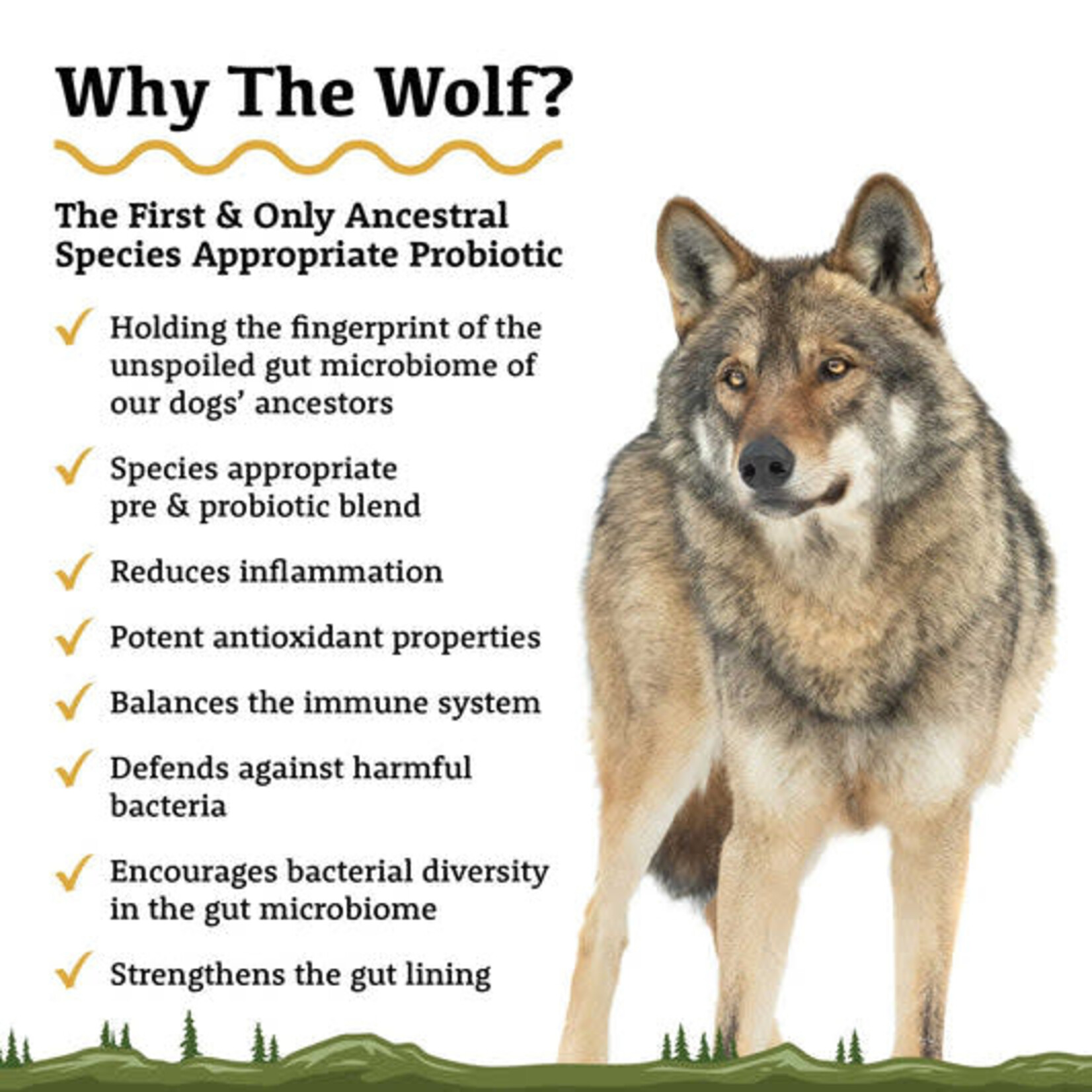 Adored Beast Apothecary ROOTS - The Wolf | Probiotique approprié à l'espèce