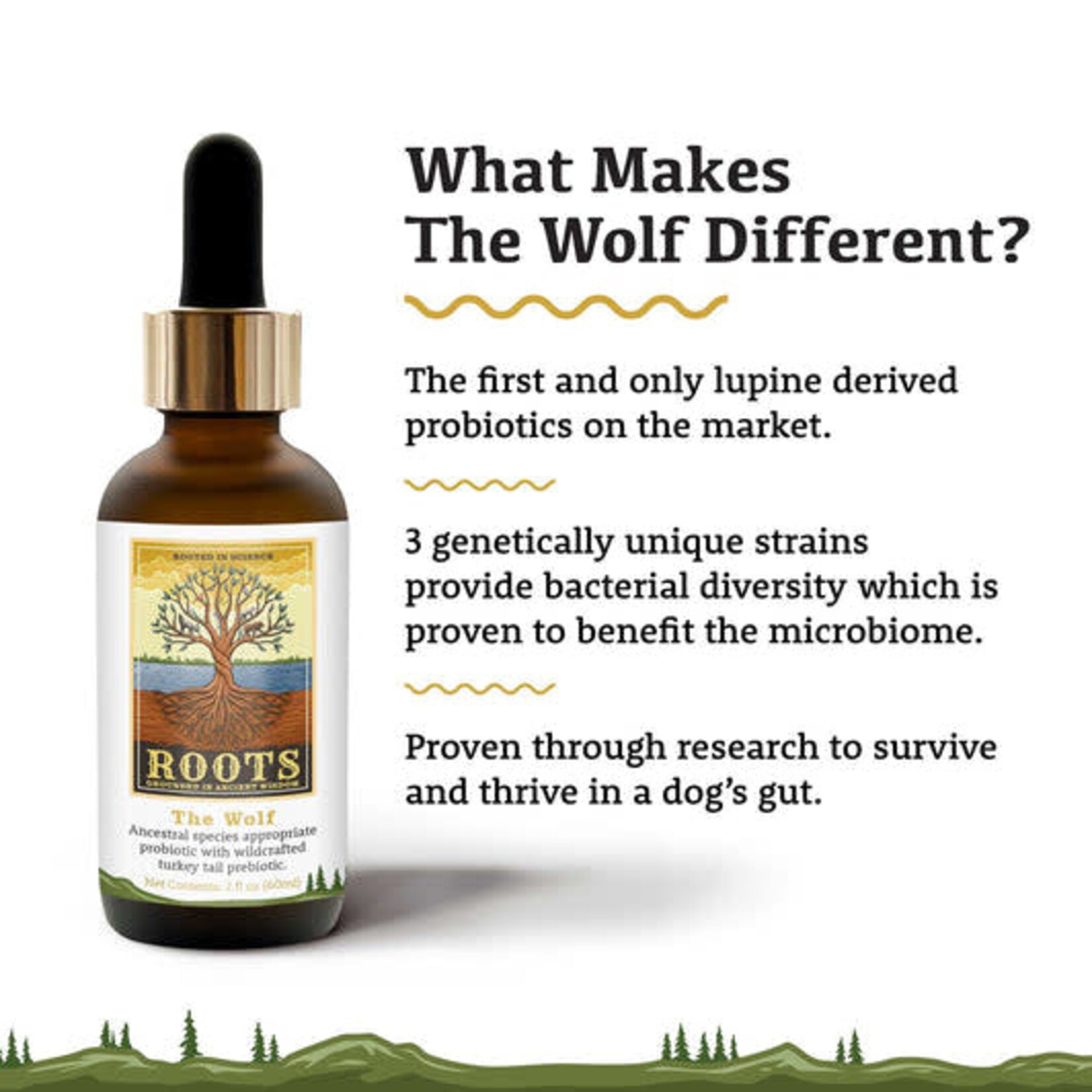 Adored Beast Apothecary ROOTS - The Wolf | Probiotique approprié à l'espèce