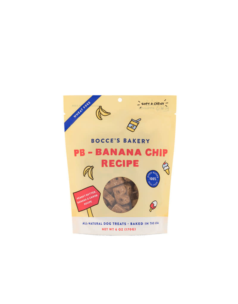 Bocce's Bakery Bocce's Bakery - PB Banana Chip - Soft&Chewy - 6oz