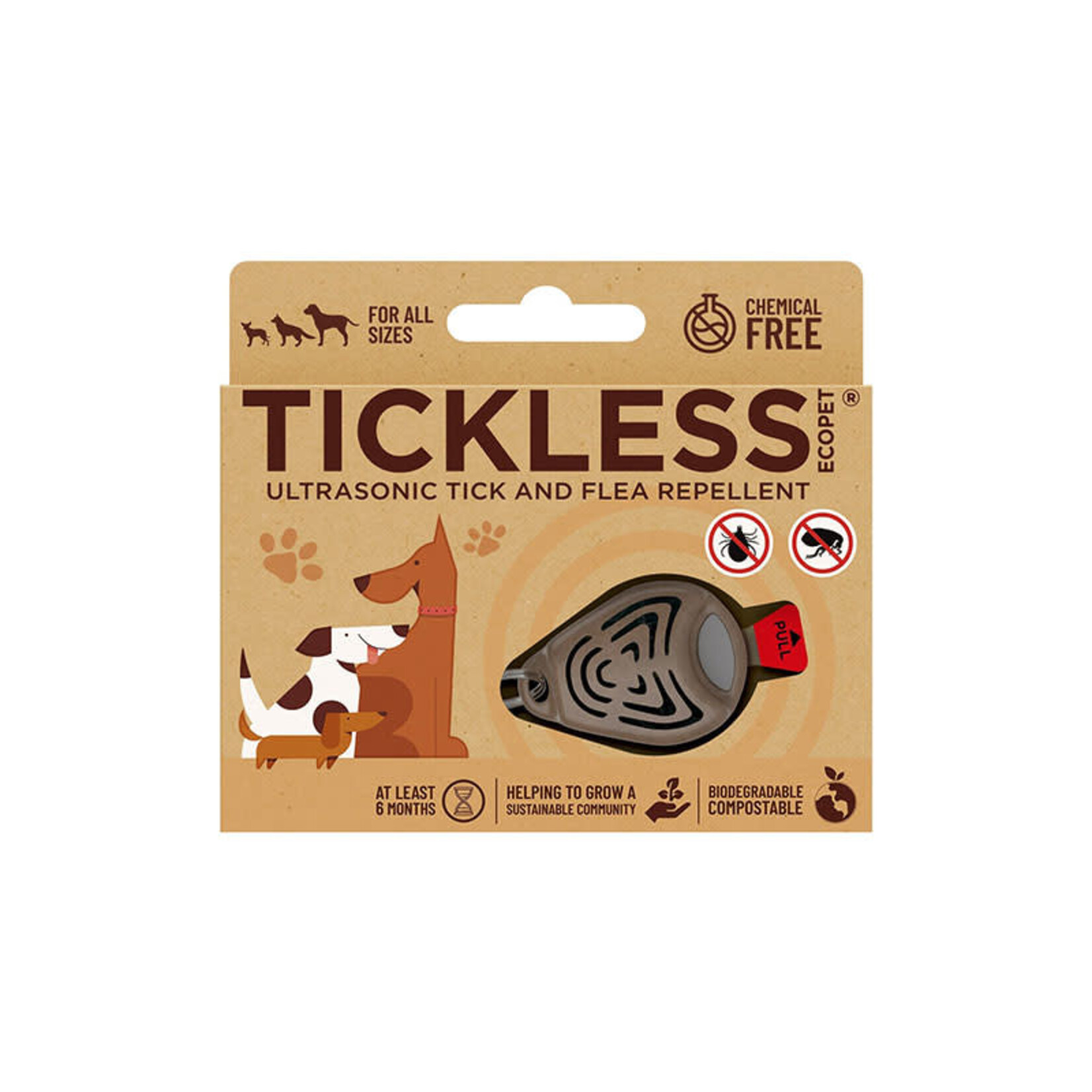 Tickless Tickless - ECO Pet - Répulsif à ultrasons contre les tiques et les puces