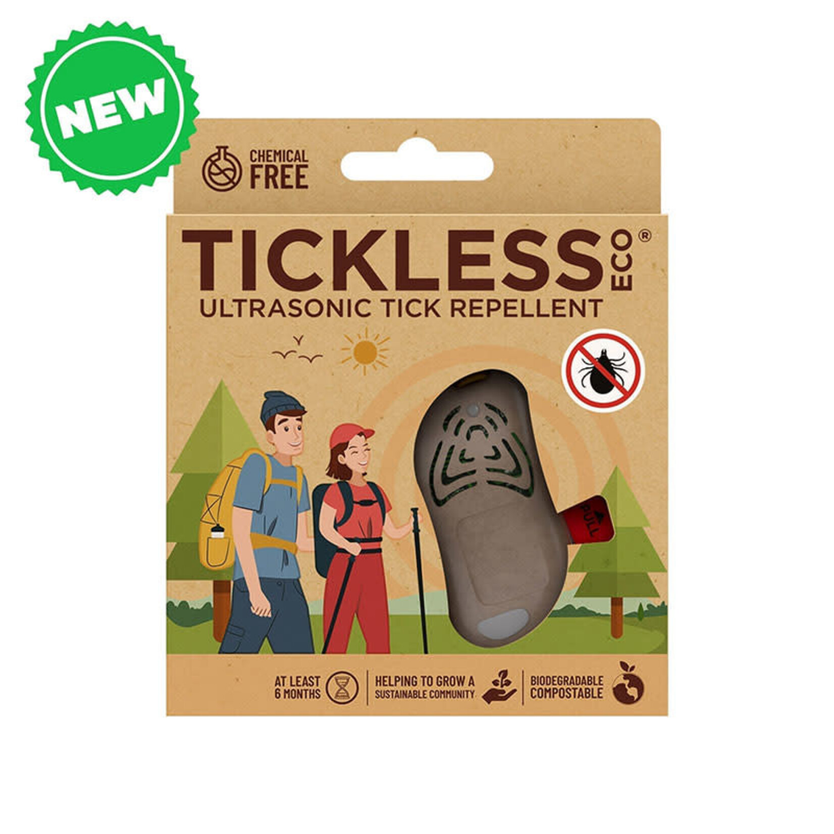 Tickless Tickless - ECO Human - Ultrasonic Tick Repellent