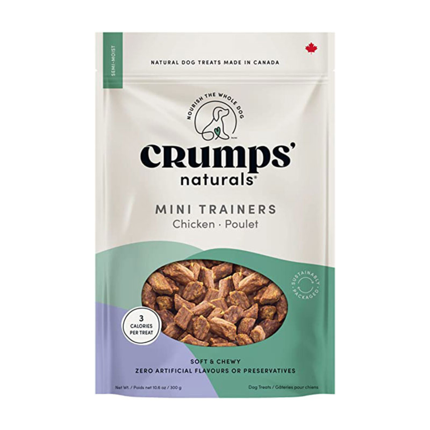 Crumps - Mini-Trainers - Soft & Chewy Chicken - 300g