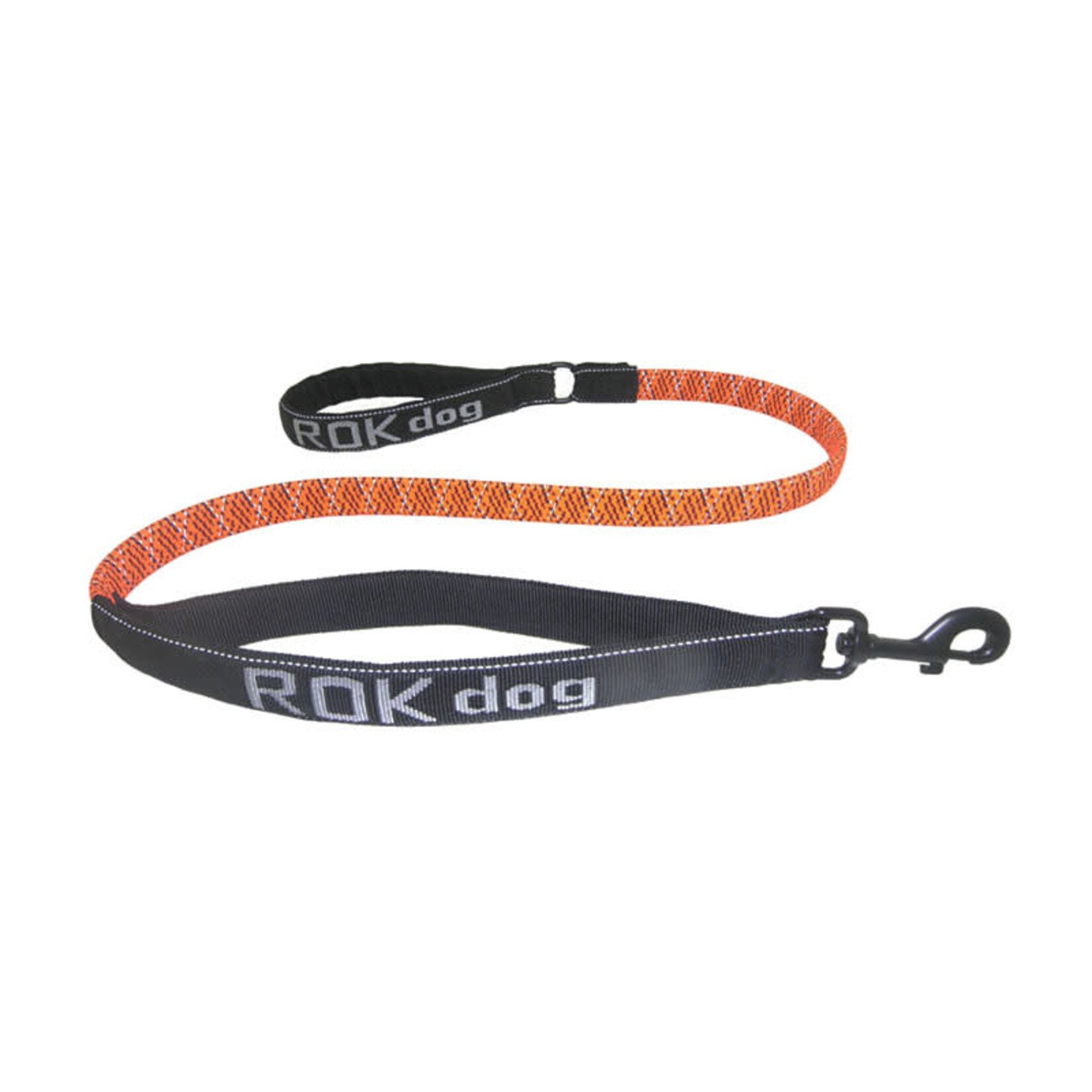 ROK Strap - Stretch Leash - Orange (reflective) - Large - Boutique