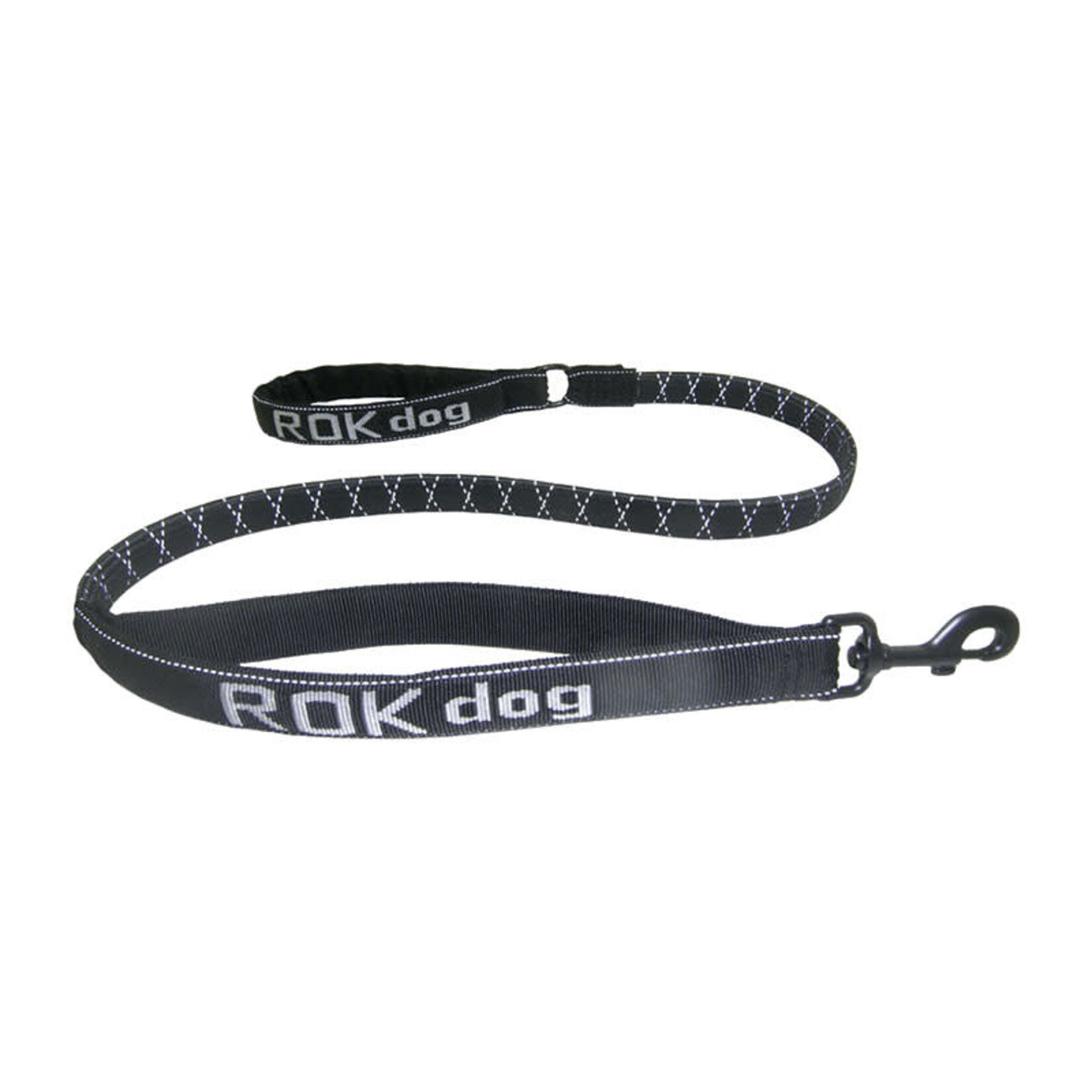 ROK Strap - Laisse elastique - Noir (reflechissant)