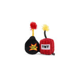 Pet P.L.A.Y - Feline Frenzy Plush Catnip - Kitty Boom 2Pk