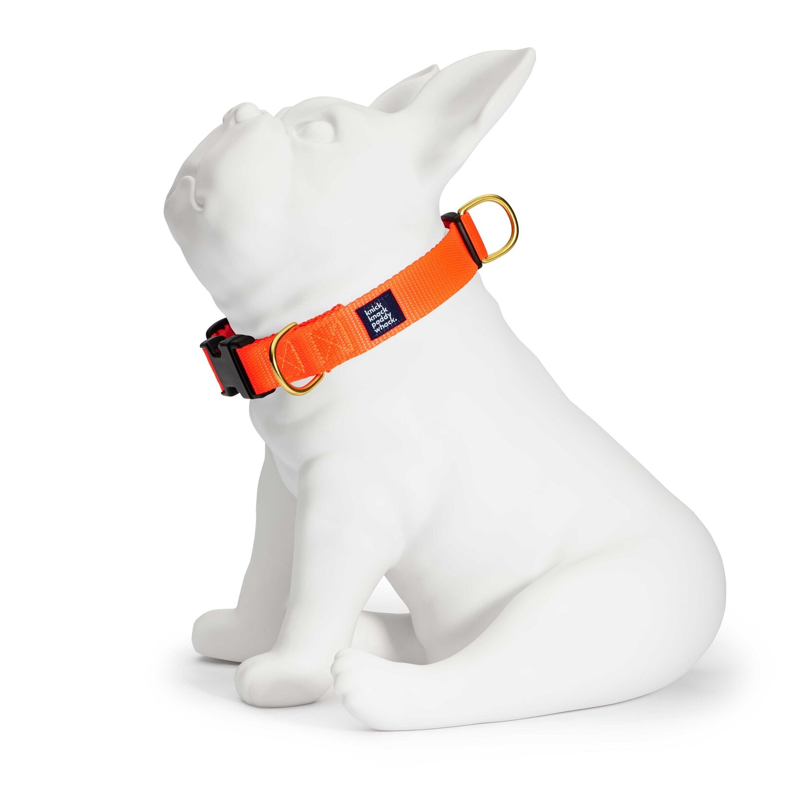 Knick Knack Paddywhack Knick Knack Paddywhack - Buckle Collar - Neon Orange