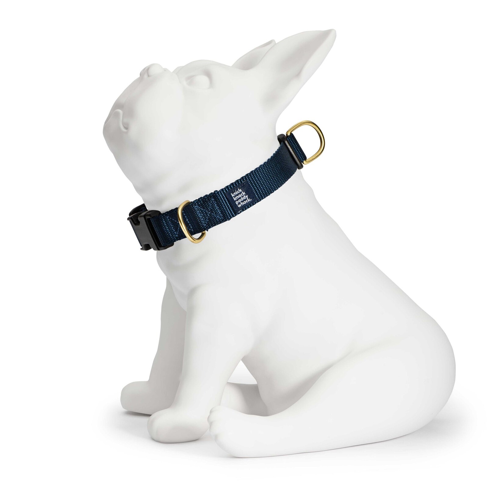 Knick Knack Paddywhack Knick Knack Paddywhack - Buckle Collar - Navy