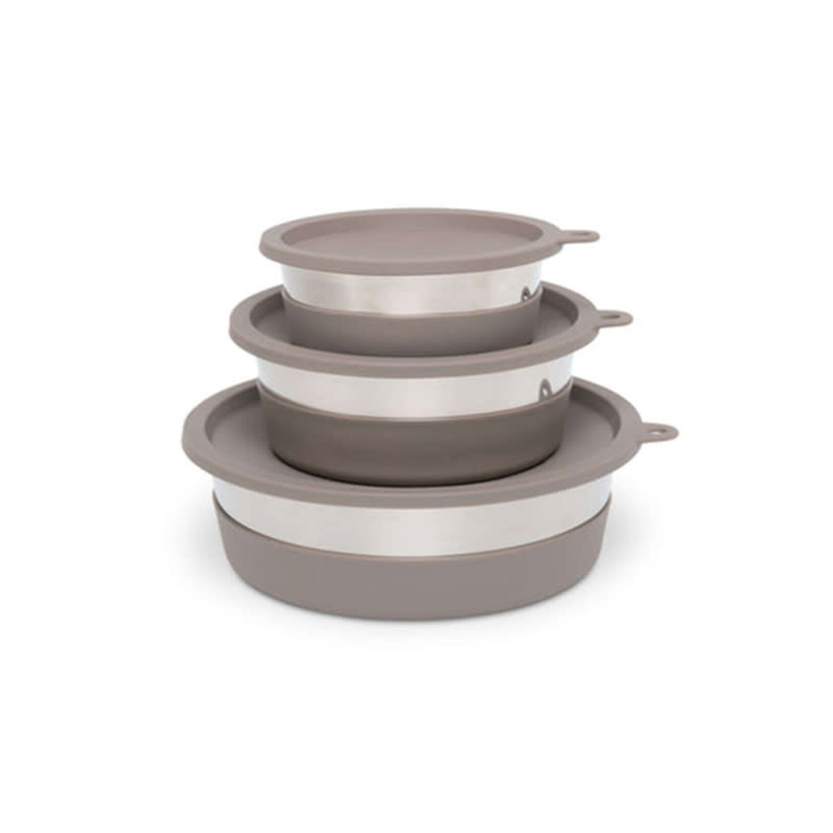 Messy Mutts - Couvercle en Silicone - Gris - XL
