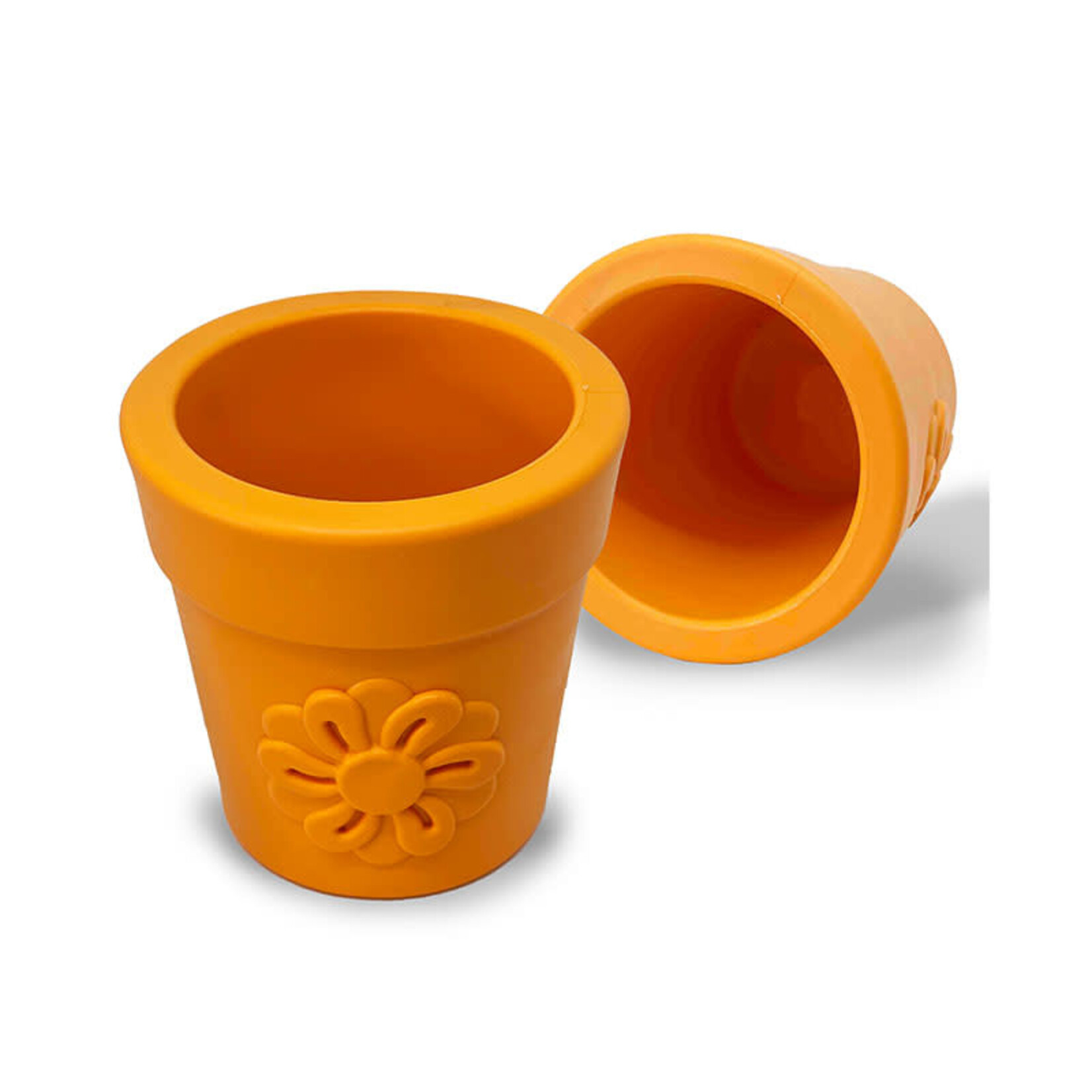 SodaPup SodaPup - eCup Flower Pot - Orange