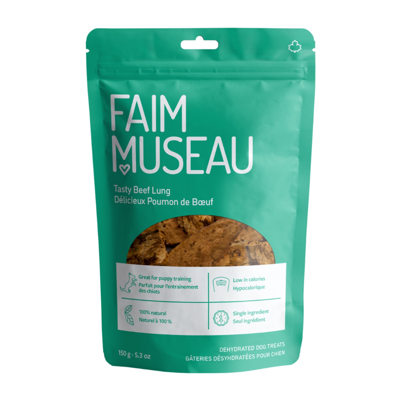 Faim Museau Faim Museau - Poumon de boeuf - 150g