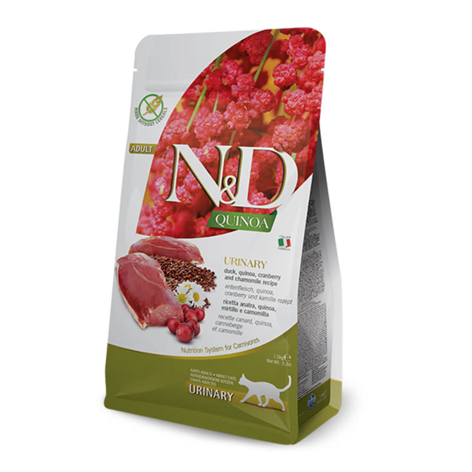 Farmina N&D - CAT - Quinoa - Canard Urinaire