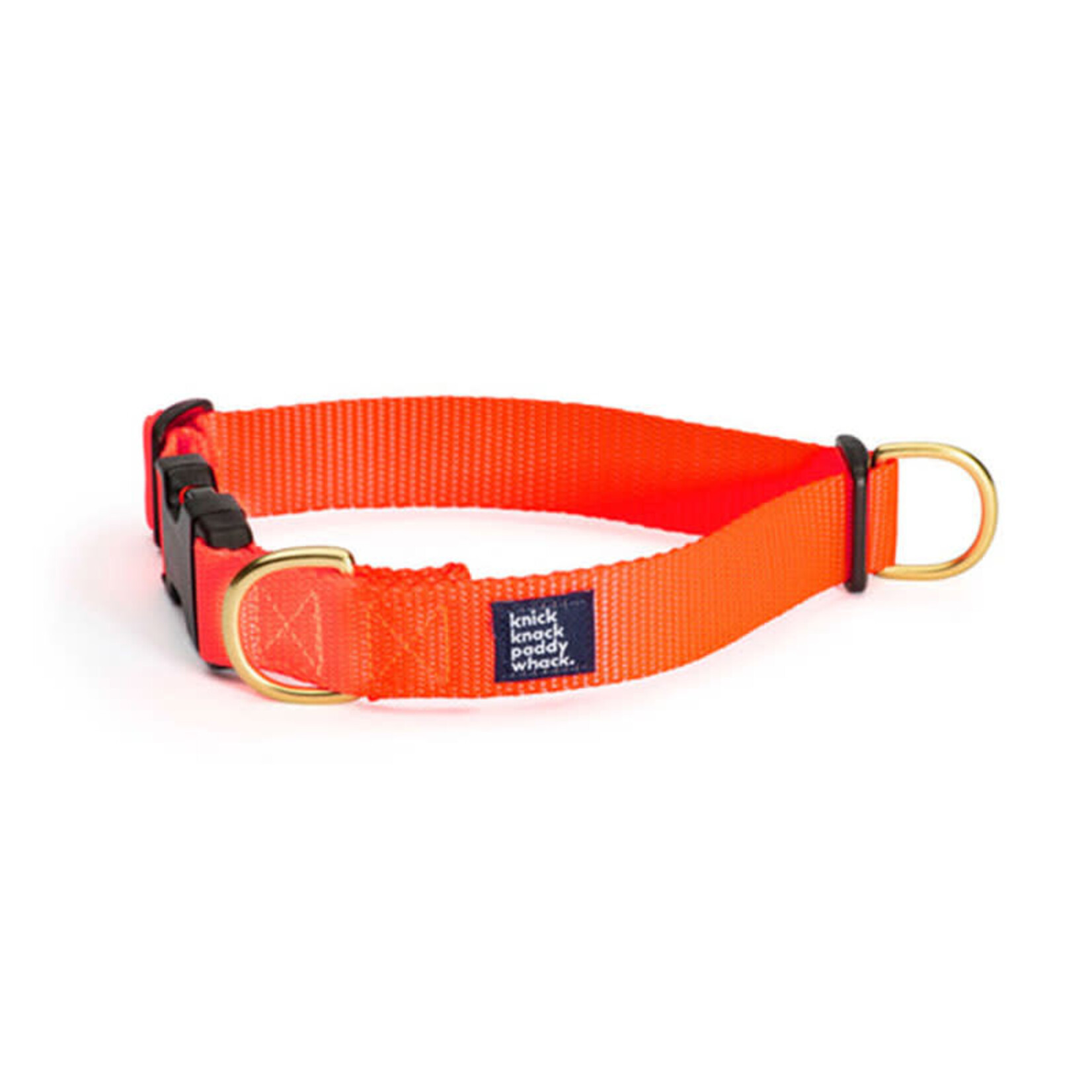 Knick Knack Paddywhack Knick Knack Paddywhack - Buckle Collar - Neon Orange