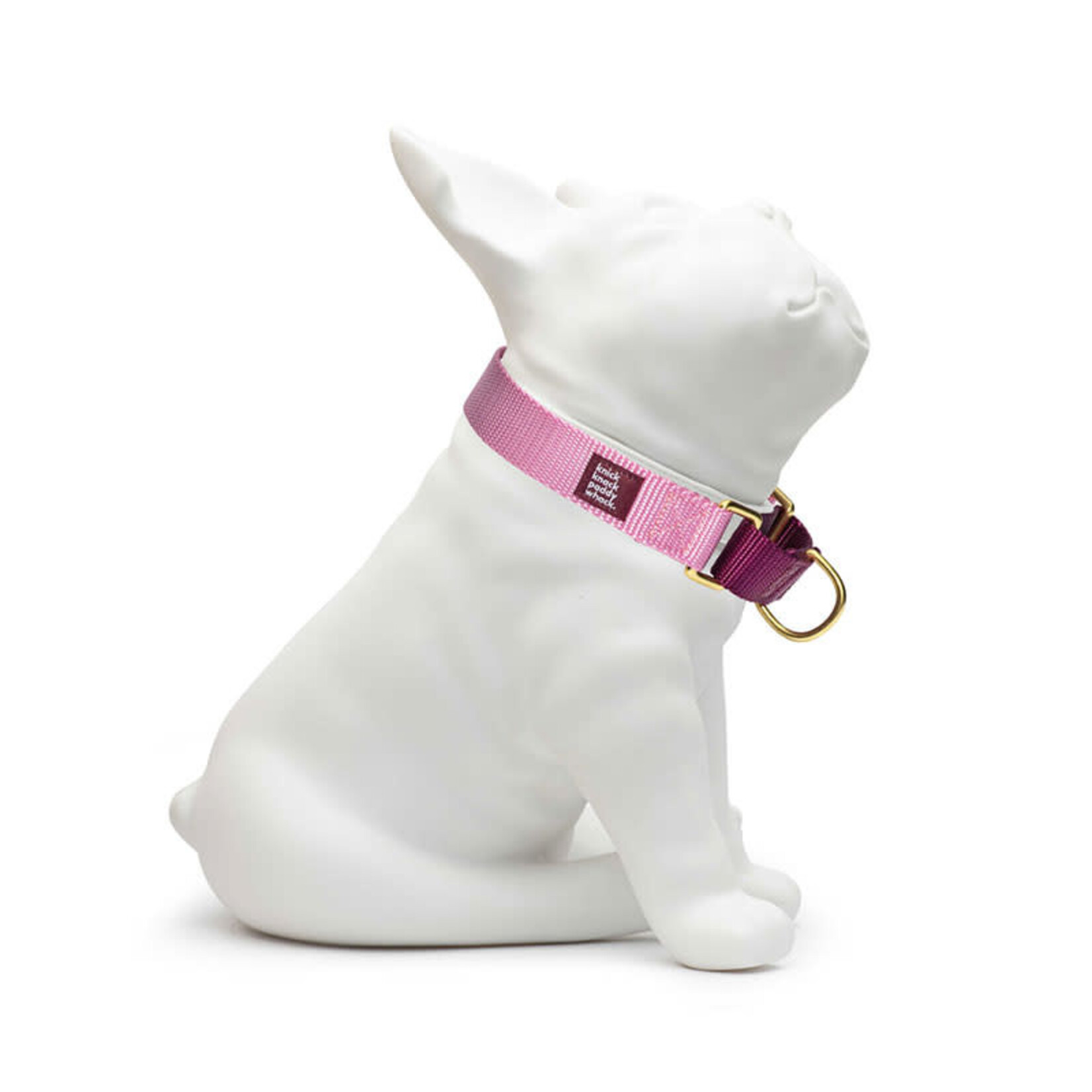 Knick Knack Paddywhack Knick Knack Paddywhack - Collier Martingale - Rose & Violet - Petit (11-14")