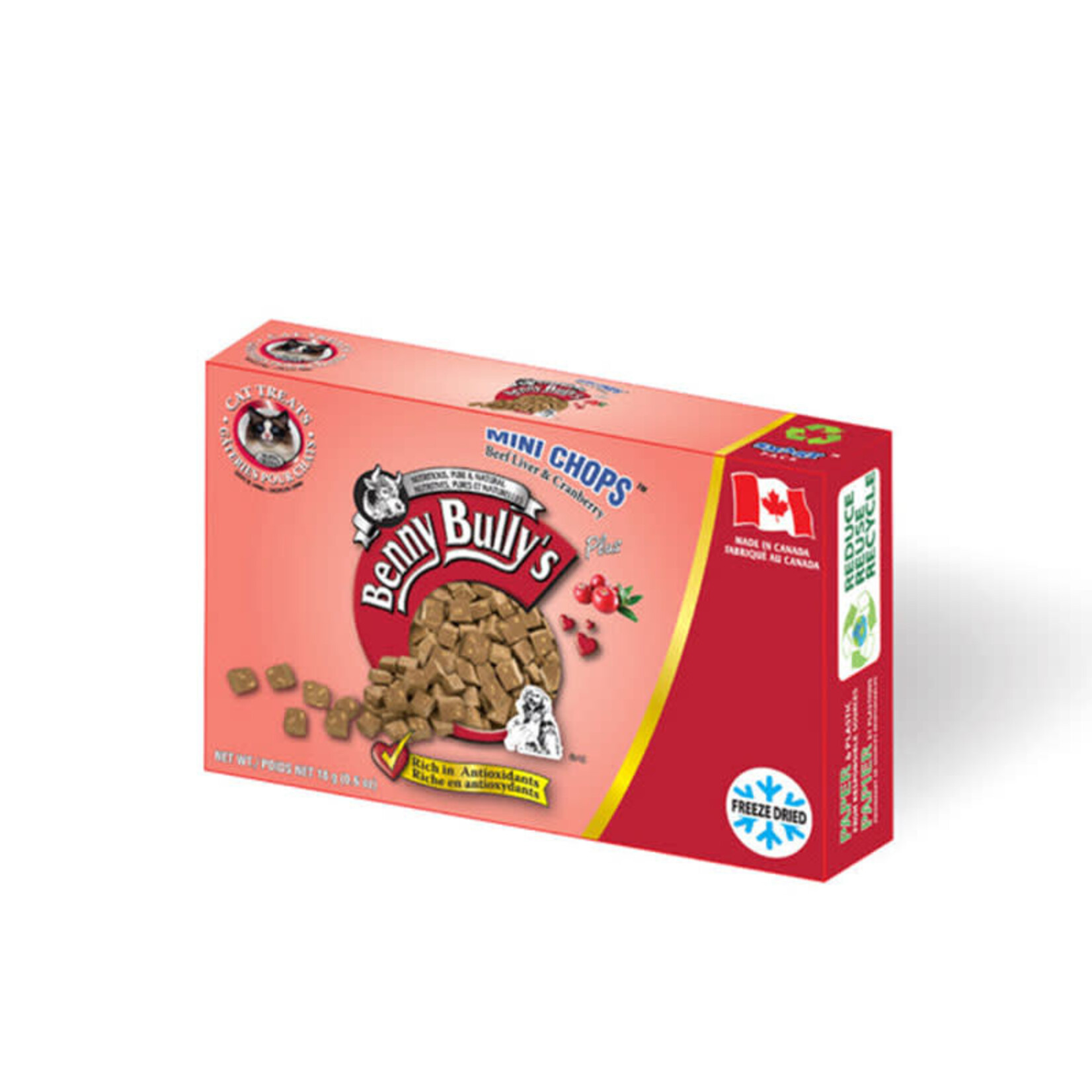 Benny Bully's - Smart Packs Mini - Foie De Boeuf et Canneberge - 18g