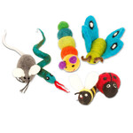 Karma Cat - Wool Felt Backyard Critter - Assorted