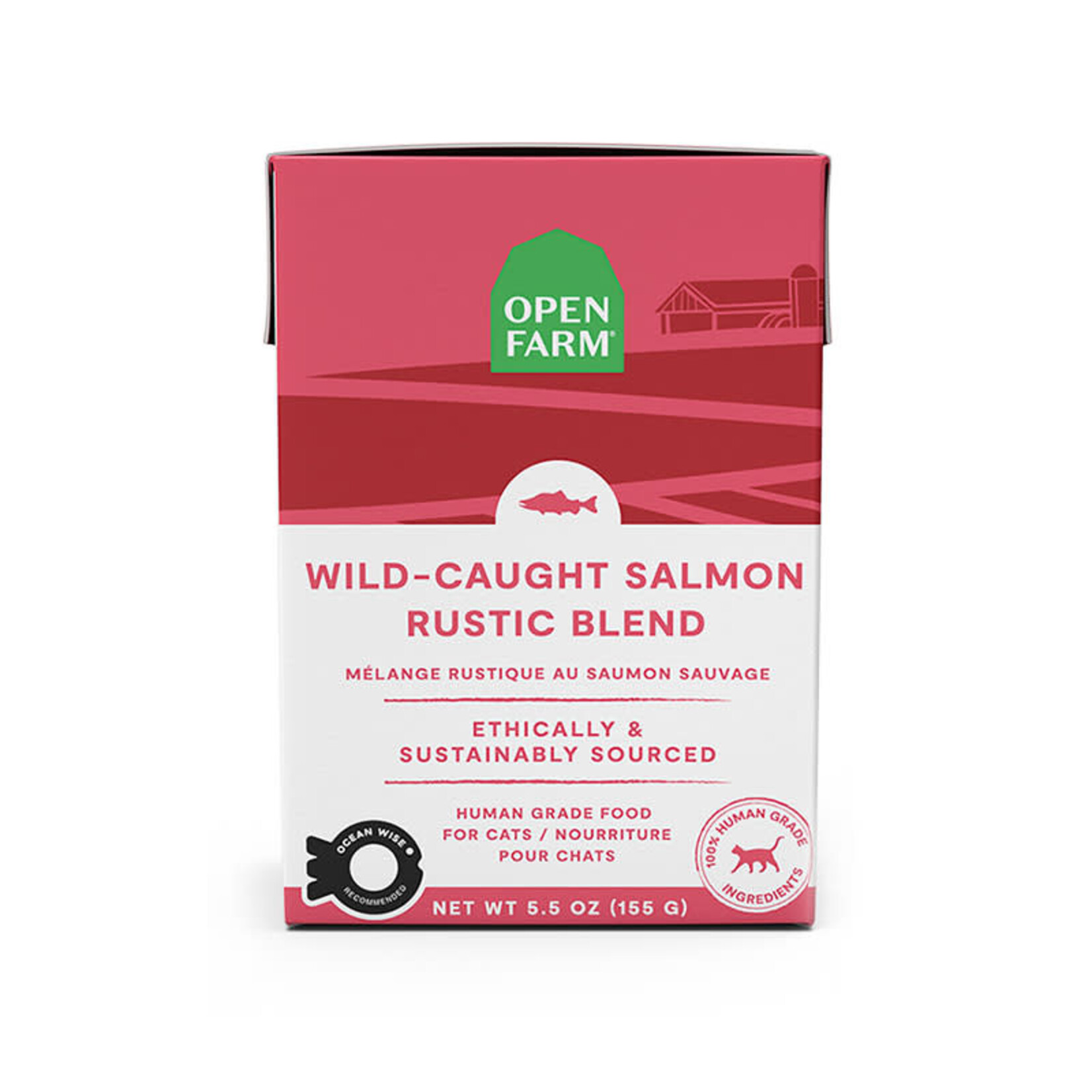 Open Farm Open Farm - Chat - Mélange de saumon rustique