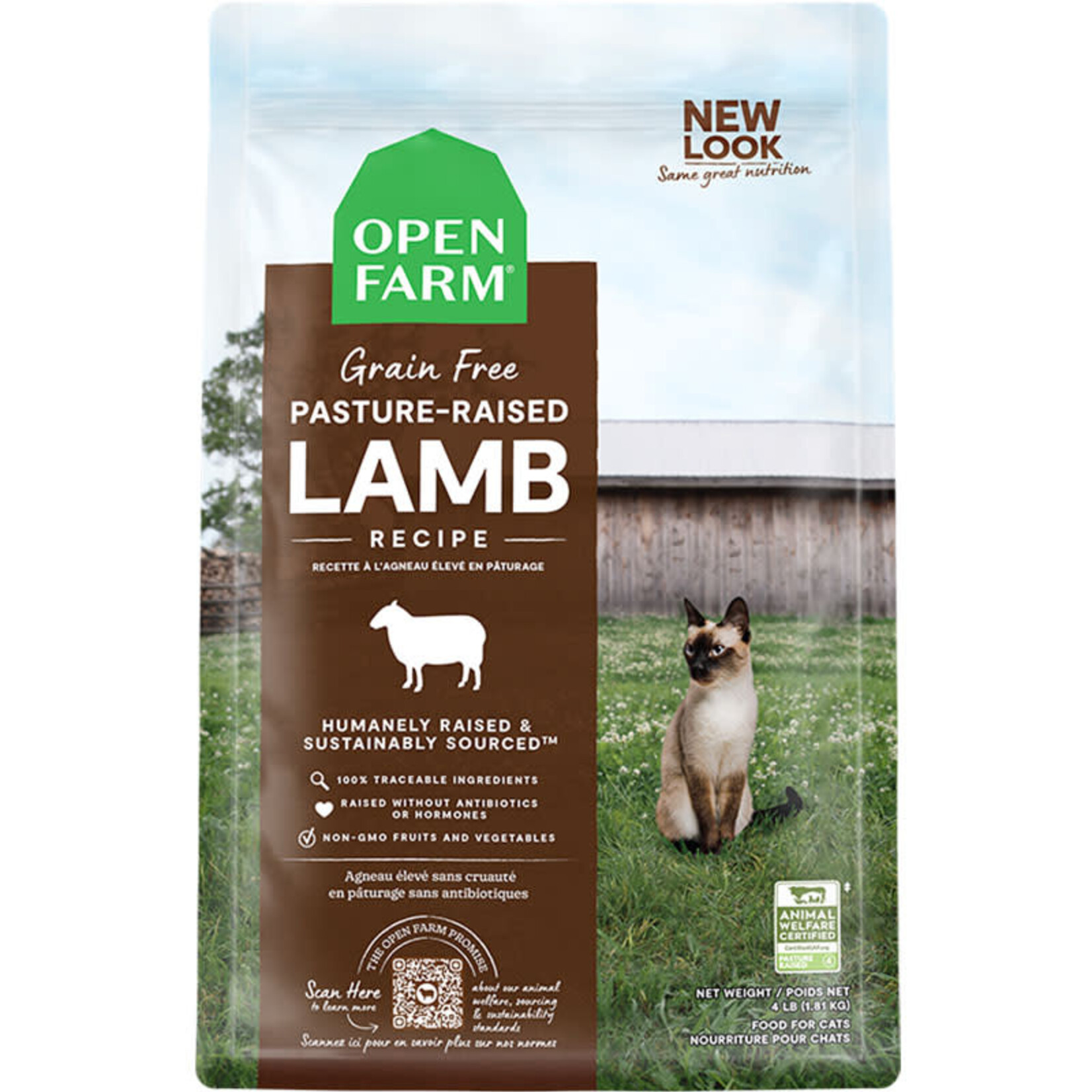 Open Farm Open Farm - Pour chat - Agneau élevé au pâturage