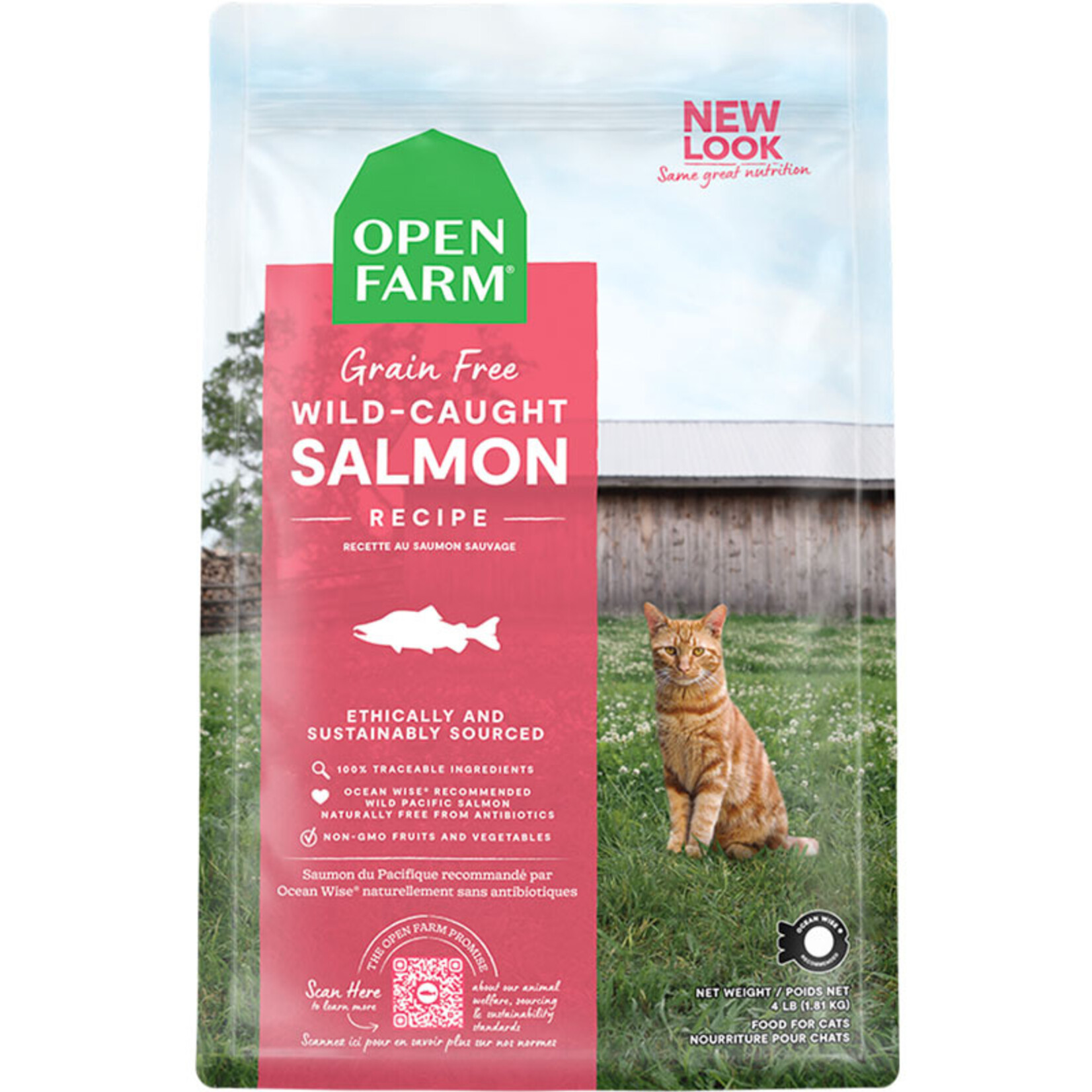 Open Farm Open Farm - Pour chat - Saumon sauvage
