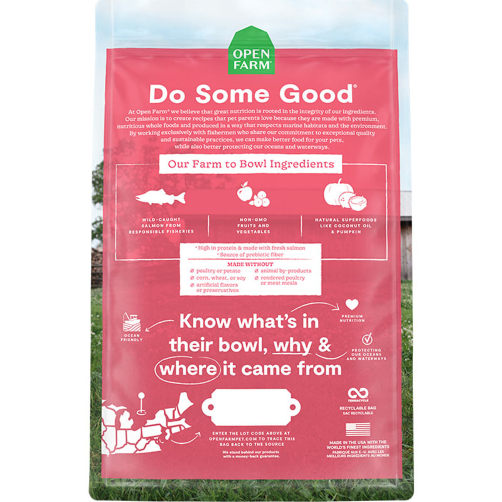 Open Farm Open Farm - Pour chat - Saumon sauvage