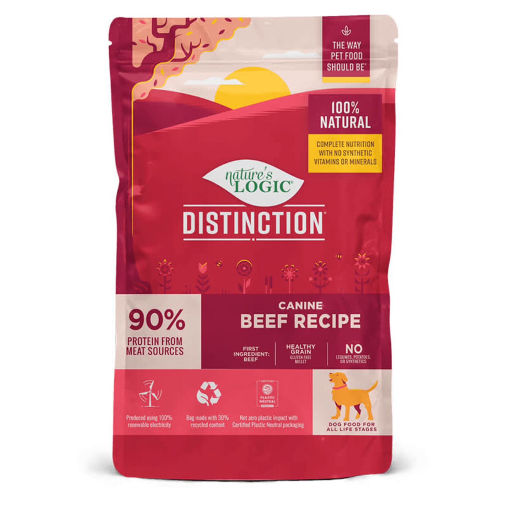 Nature's Logic - Distinction - Beef Recipe - 24lb