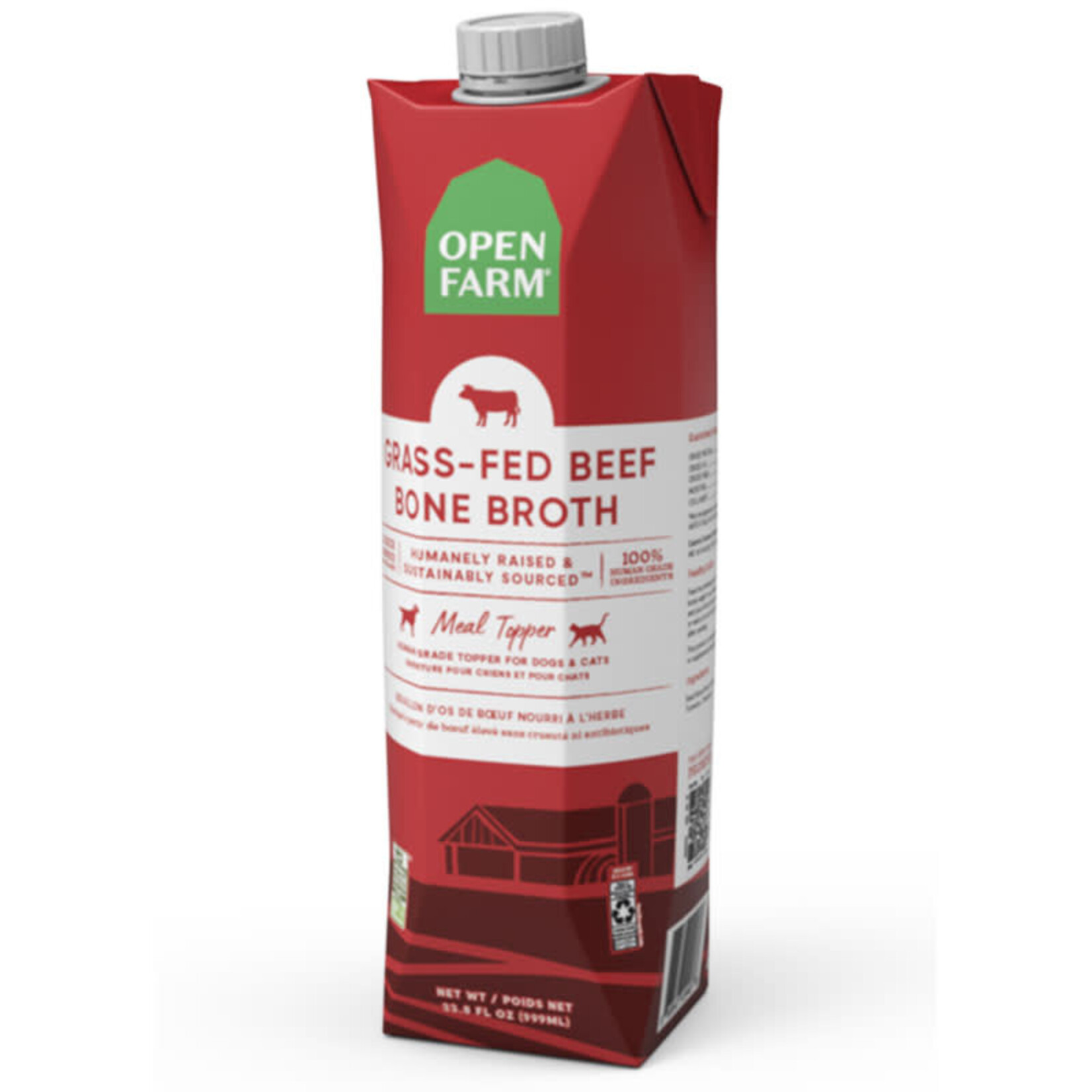 Open Farm Open Farm - Bone Broth - Grass-Fed Beef - 32oz