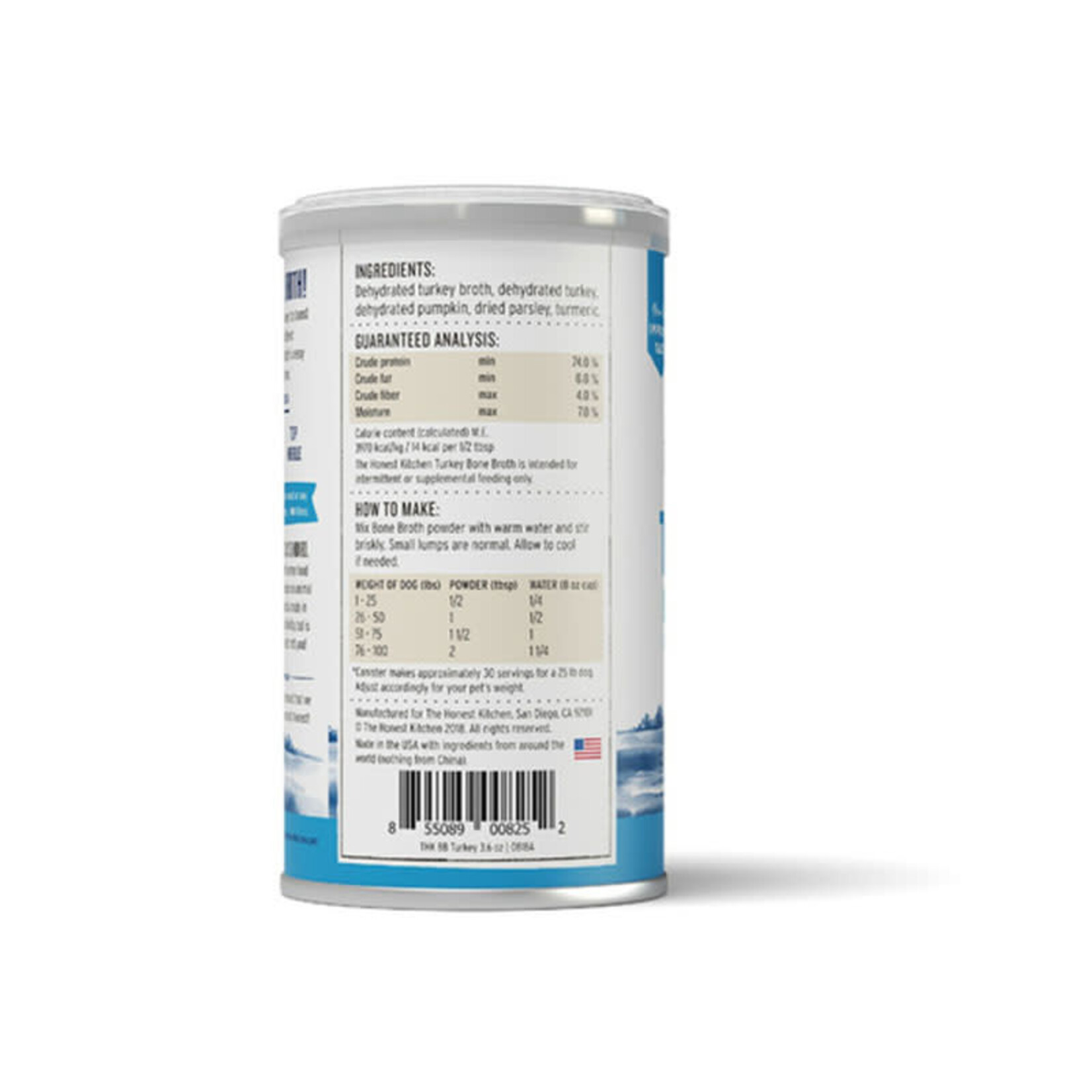 Honest Kitchen - Daily Booster - Bouillon d'os de dinde