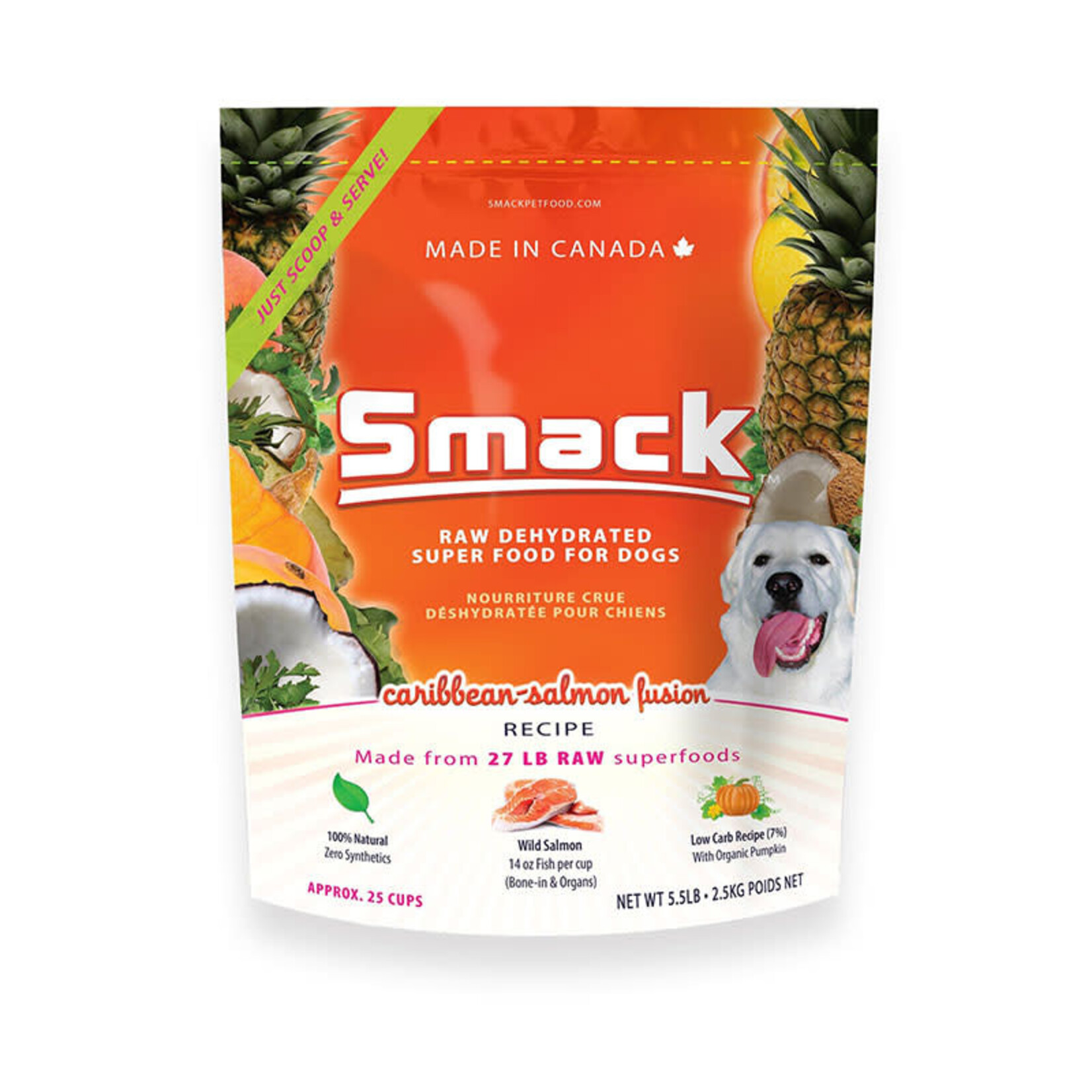 Smack Smack - Pour Chiens - Fusion Caraïbes-Saumon