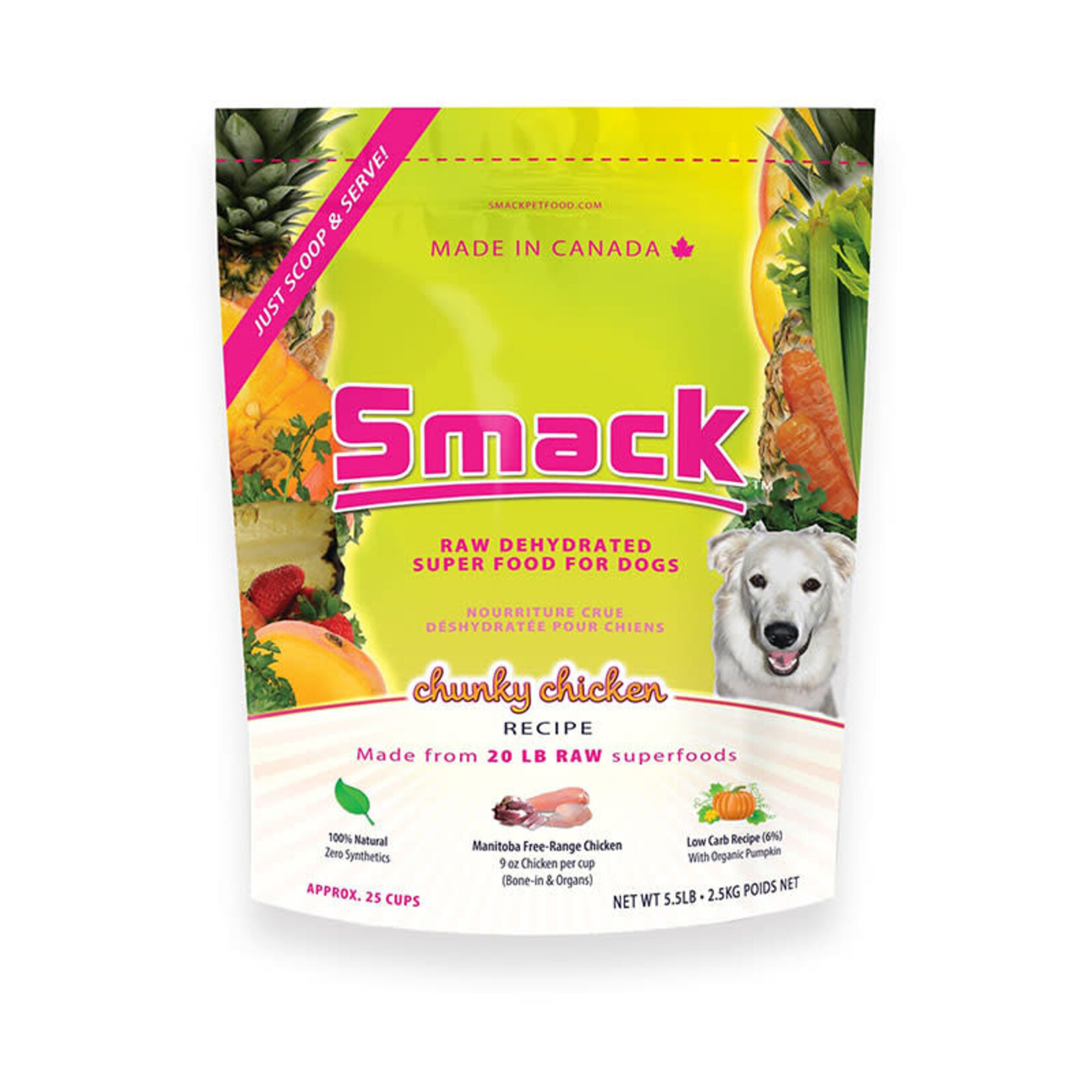 Smack Smack - Pour Chien - Poulet en morceaux