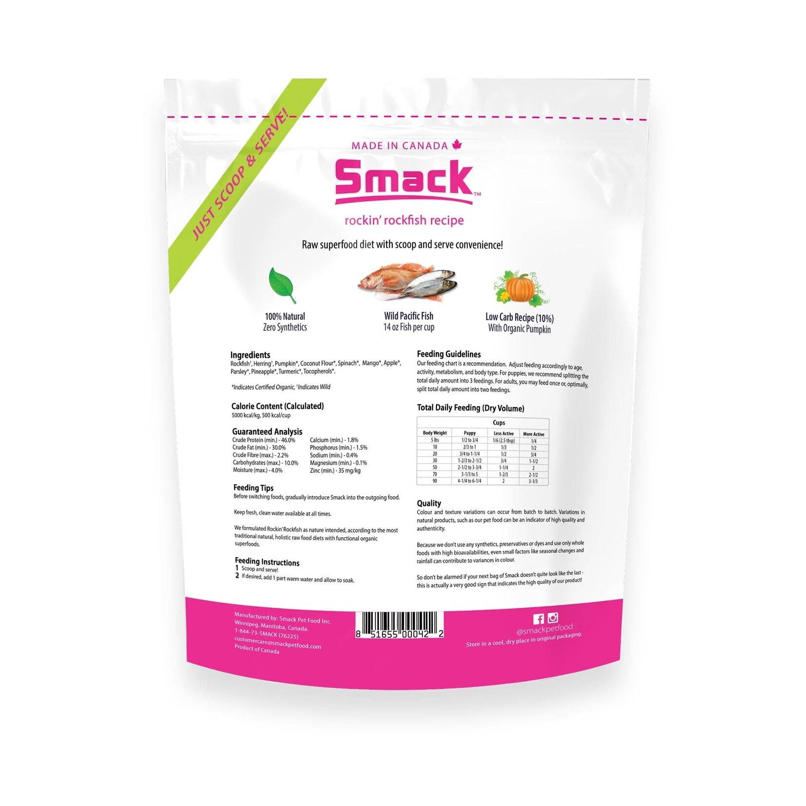 Smack Smack - Pour Chien - Sébaste à bascule