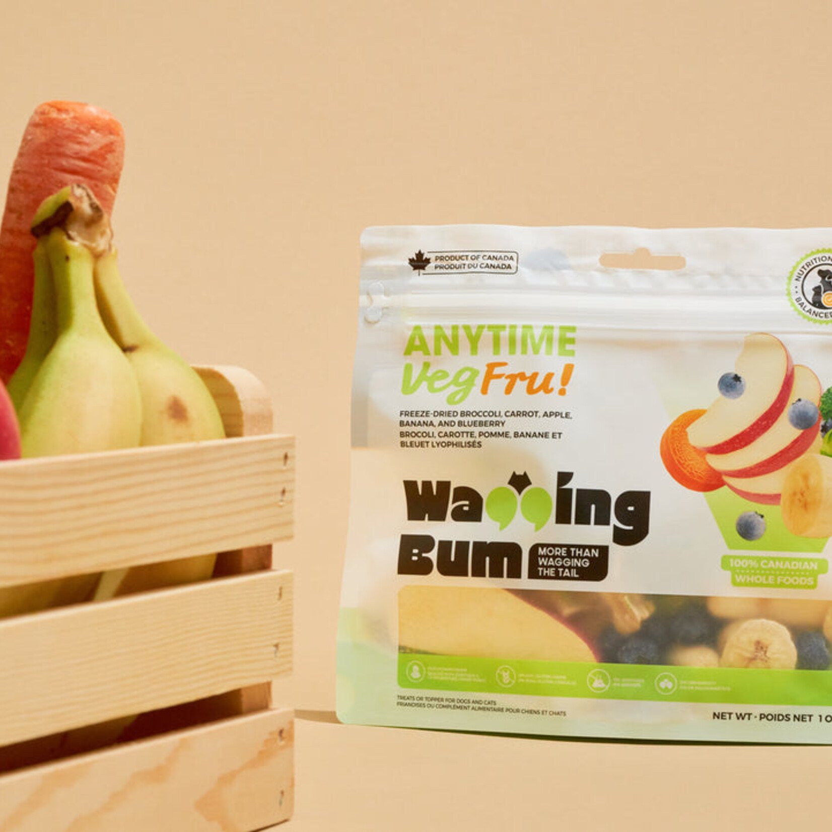 Wagging Bum - Anytime VegFru! Mixed Vegetables & Fruits