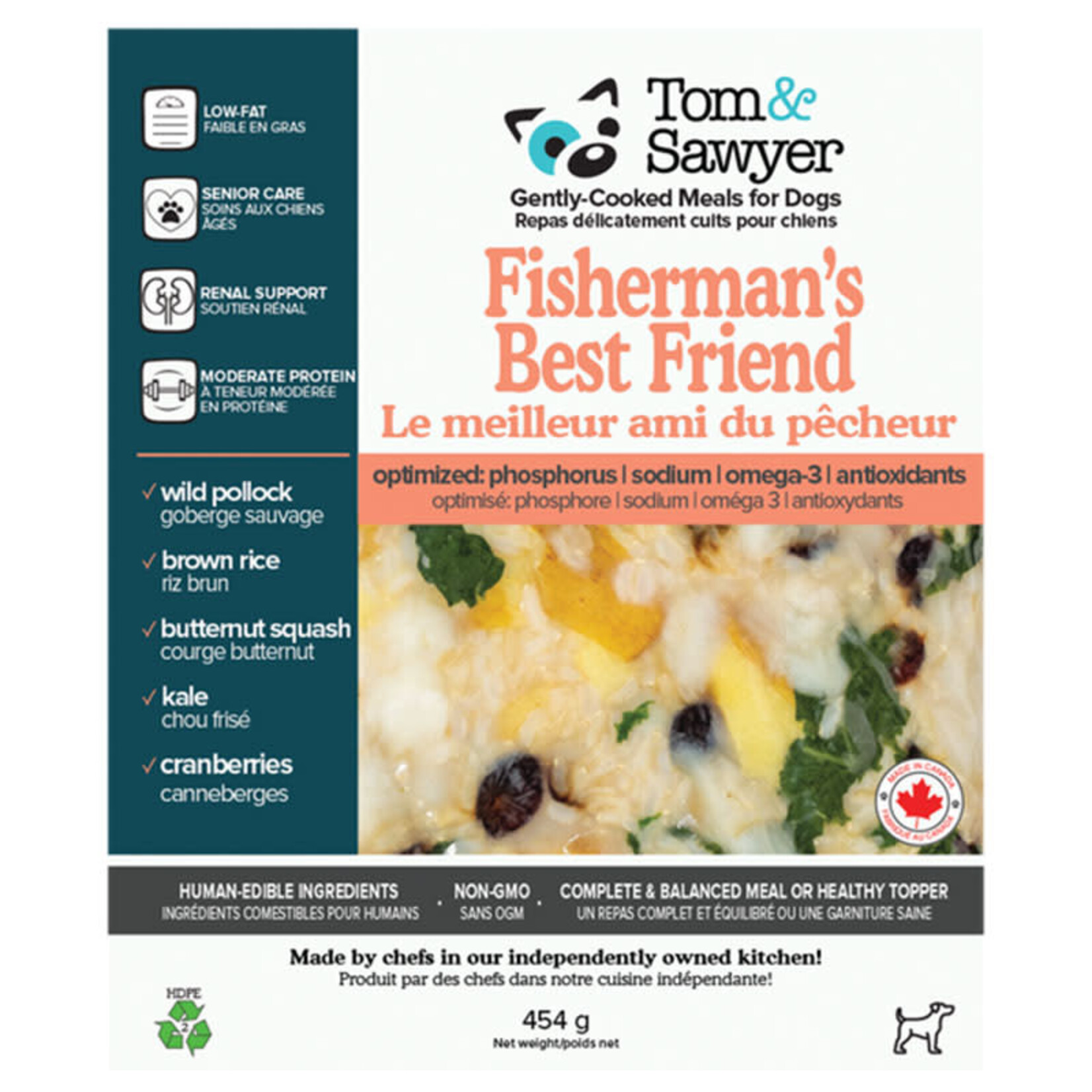 Tom & Sawyer Tom & Sawyer - Fisherman’s Best Friend - 1lb