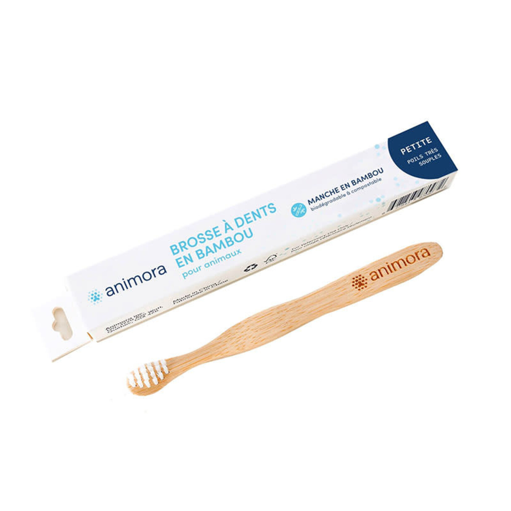 Animora - Brosse à Dents En Bambou - Petite