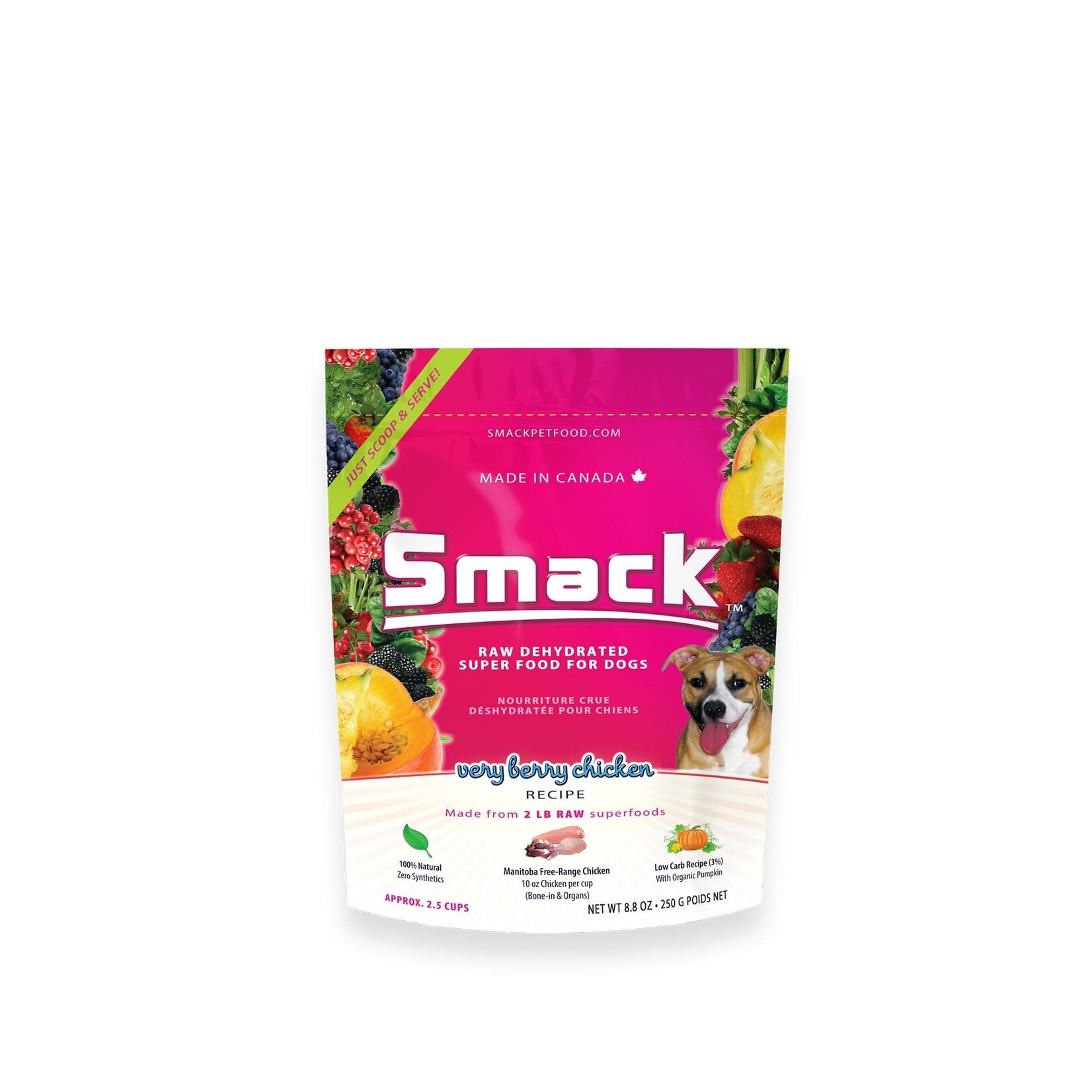 Smack Smack - Pour Chiens - Poulet aux baies