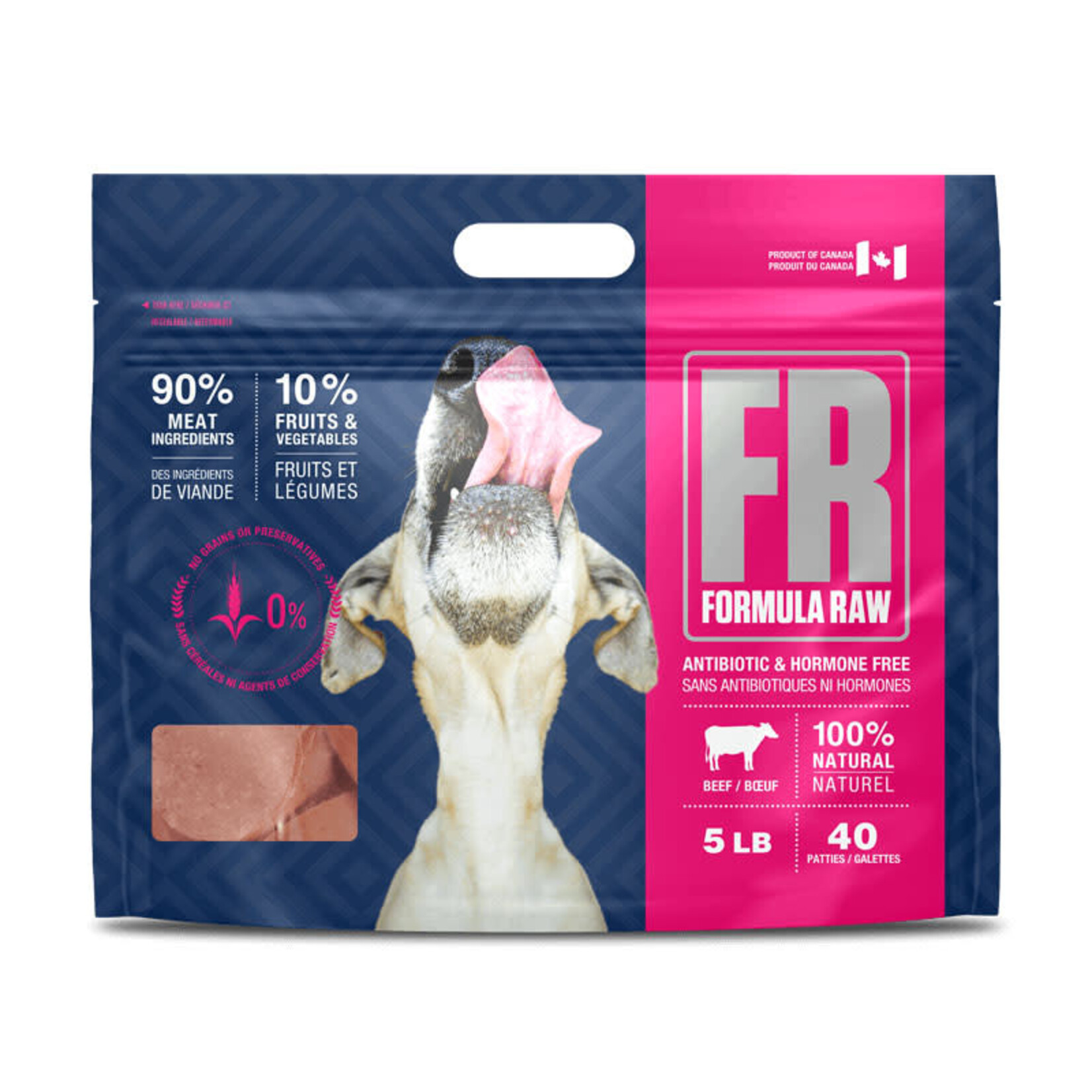 Formula Raw Formule Raw - Boeuf - 5lb
