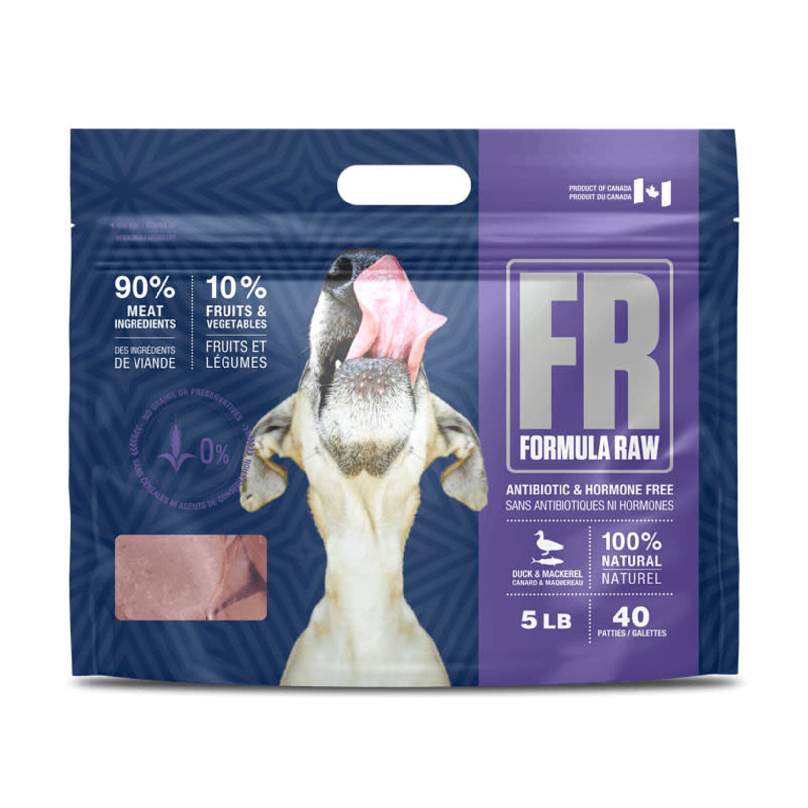 Formula Raw Formula Raw - Duck & Mackerel - 5lb