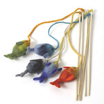 Karma Cat – Baguette Taquine - Poissons multicolores