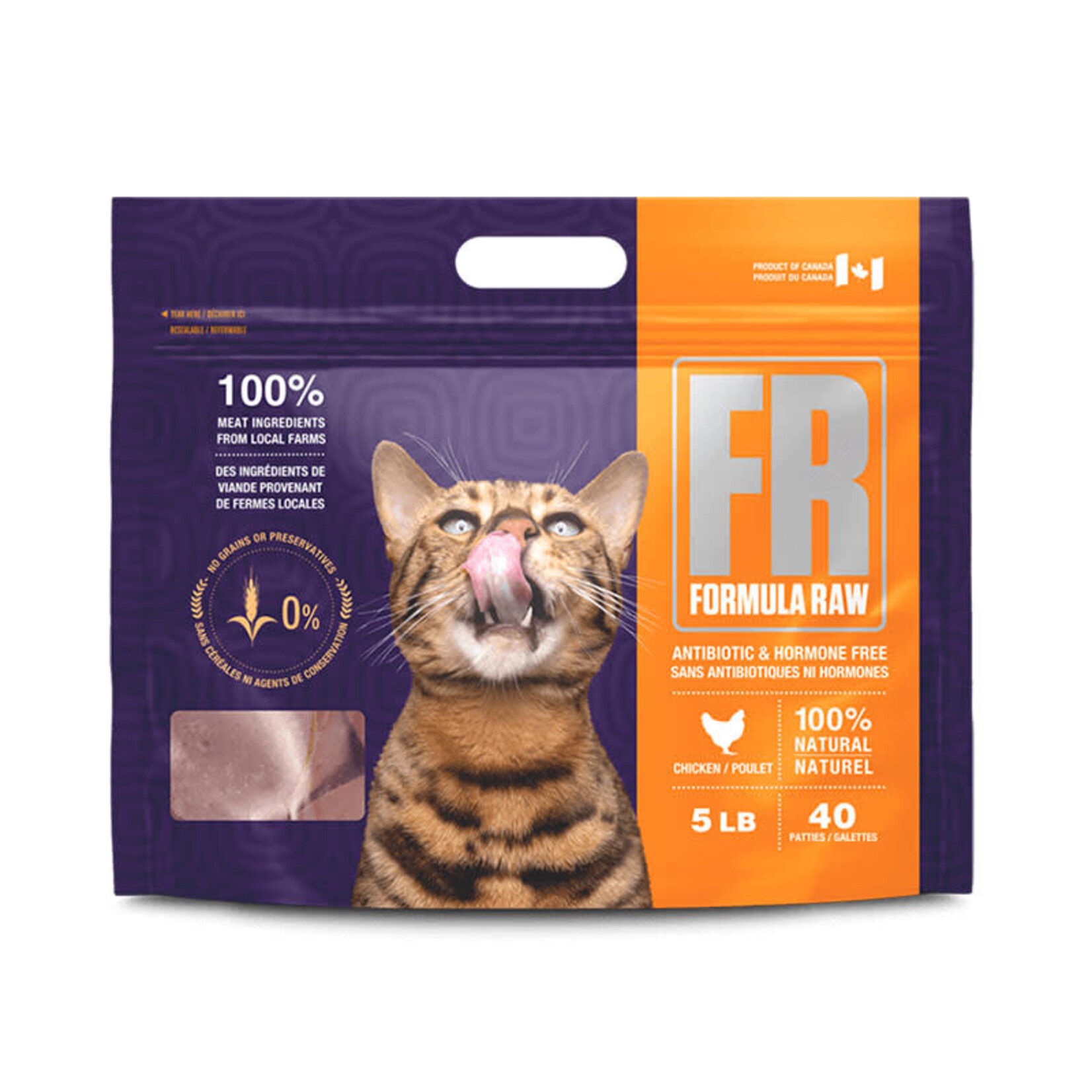 Formula Raw Formula Raw - Chicken for cats - 5lb