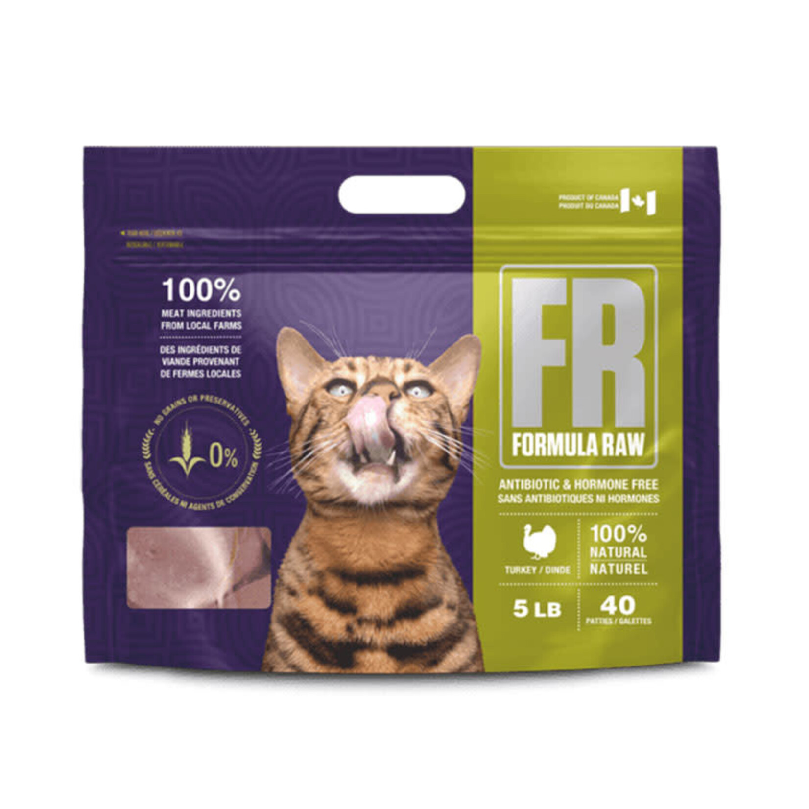 Formula Raw Formula Raw - Cat - Turkey - 5lb