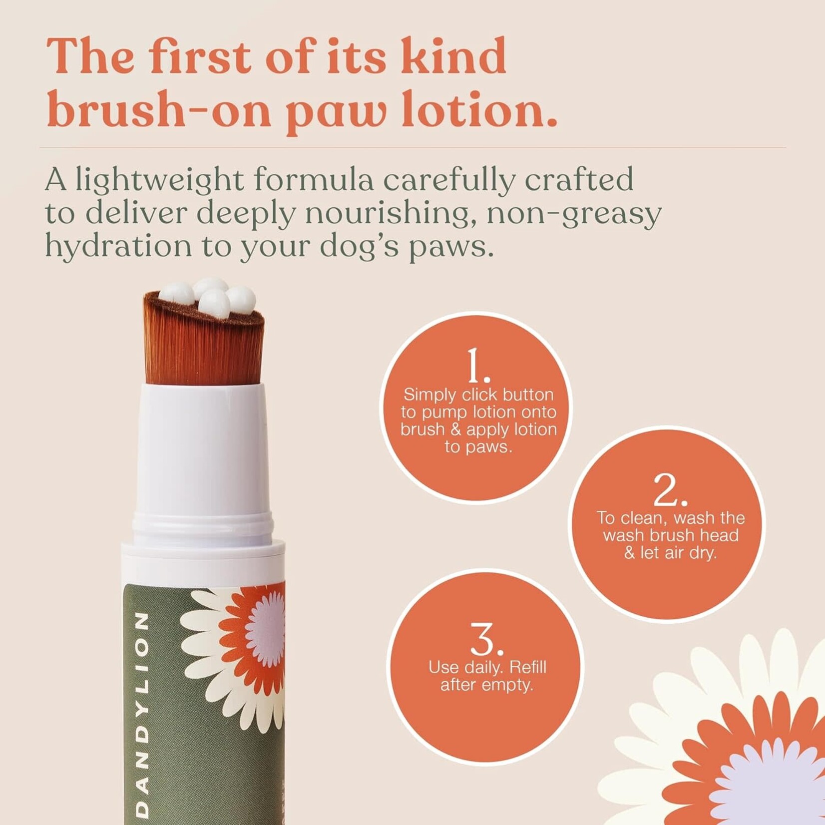 Dandylion Dandylion - Soft Paws - Hydrating Paw Lotion