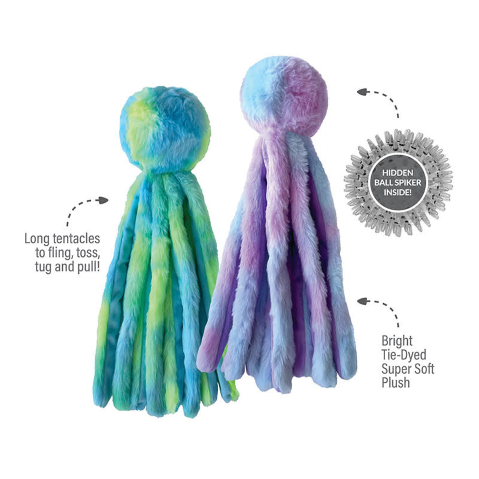 FoufouBrands - Pieuvre Fuzzy Wuzzy