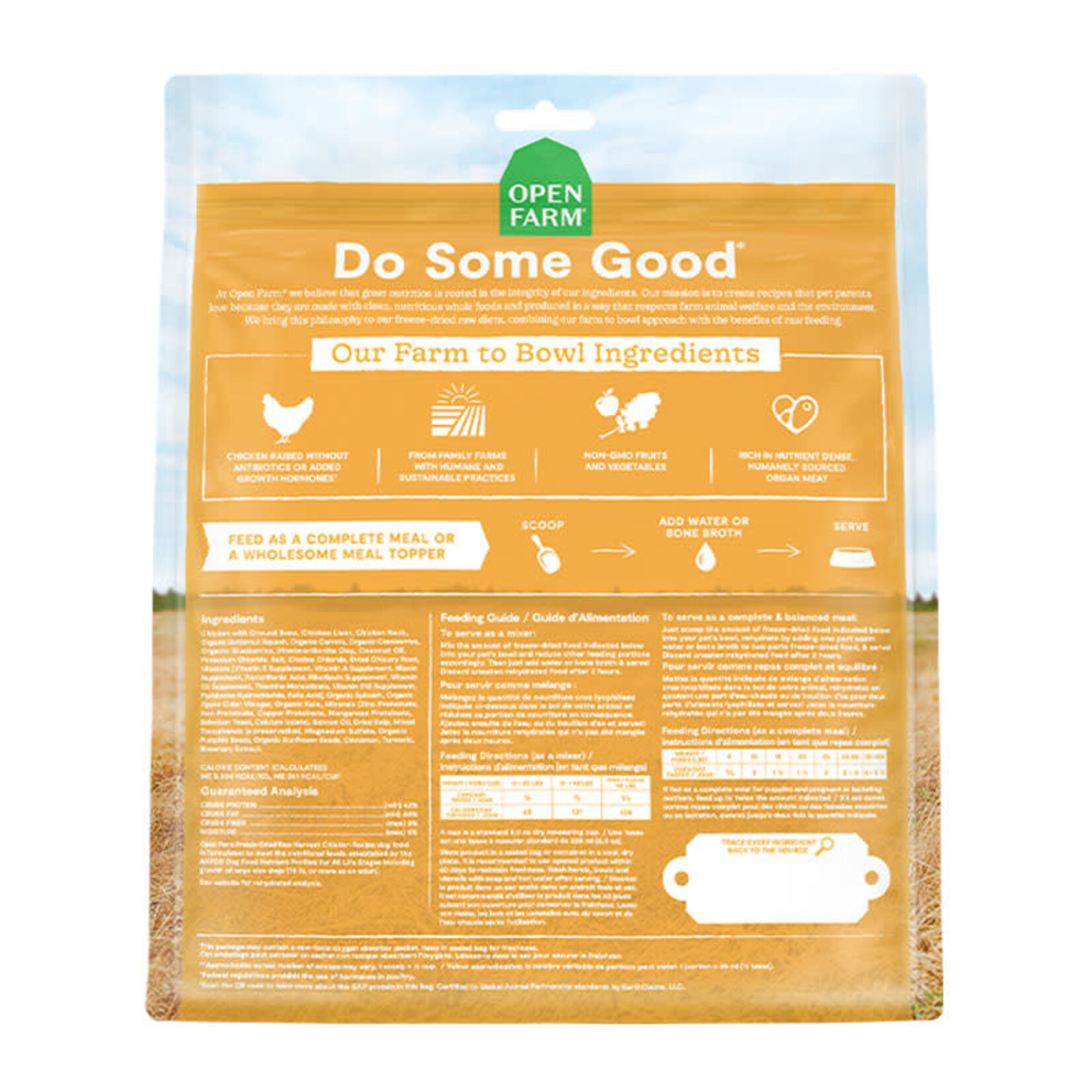 Open Farm Open Farm - Freeze-Dried - Harvest Chicken Morsels