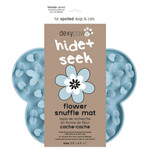 Dexypaws Dexypaws - Enrichment Snuffle Mat - Blue Flower
