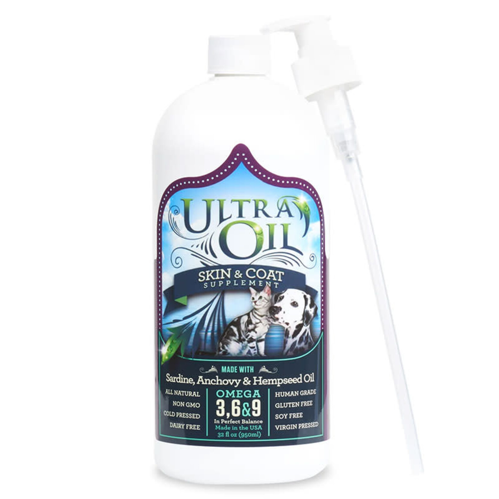Ultra Oil - Supplément pour la peau et le pelage