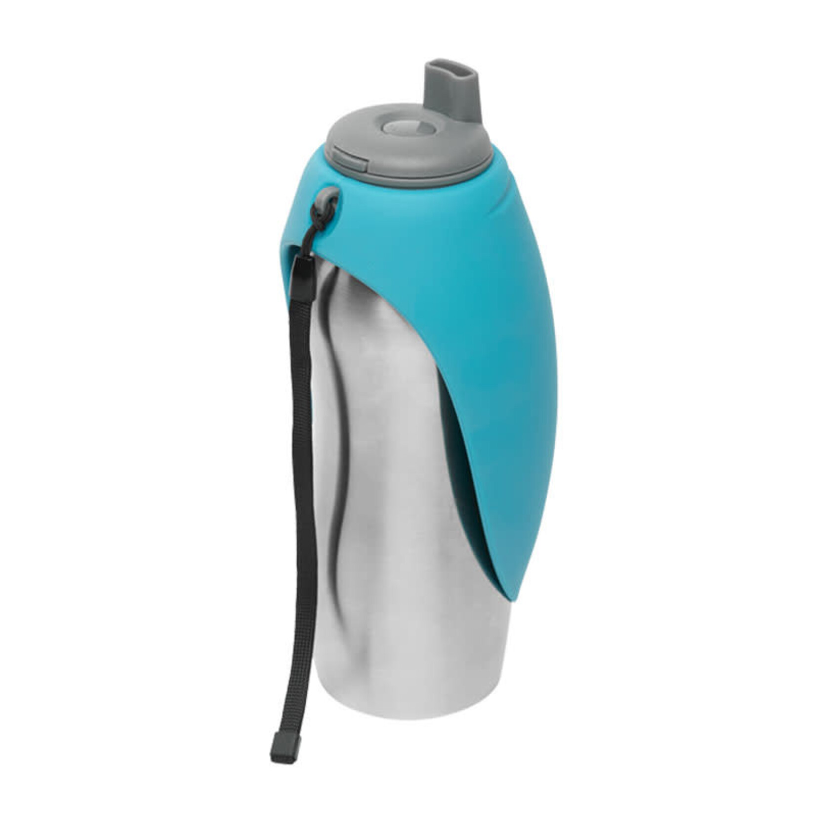 Messy Mutts - Bouteille d'eau de voyage en acier inoxydable