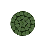 Dexypaws Dexypaws - Silicone Snuffle Mat - Circle - Kaki