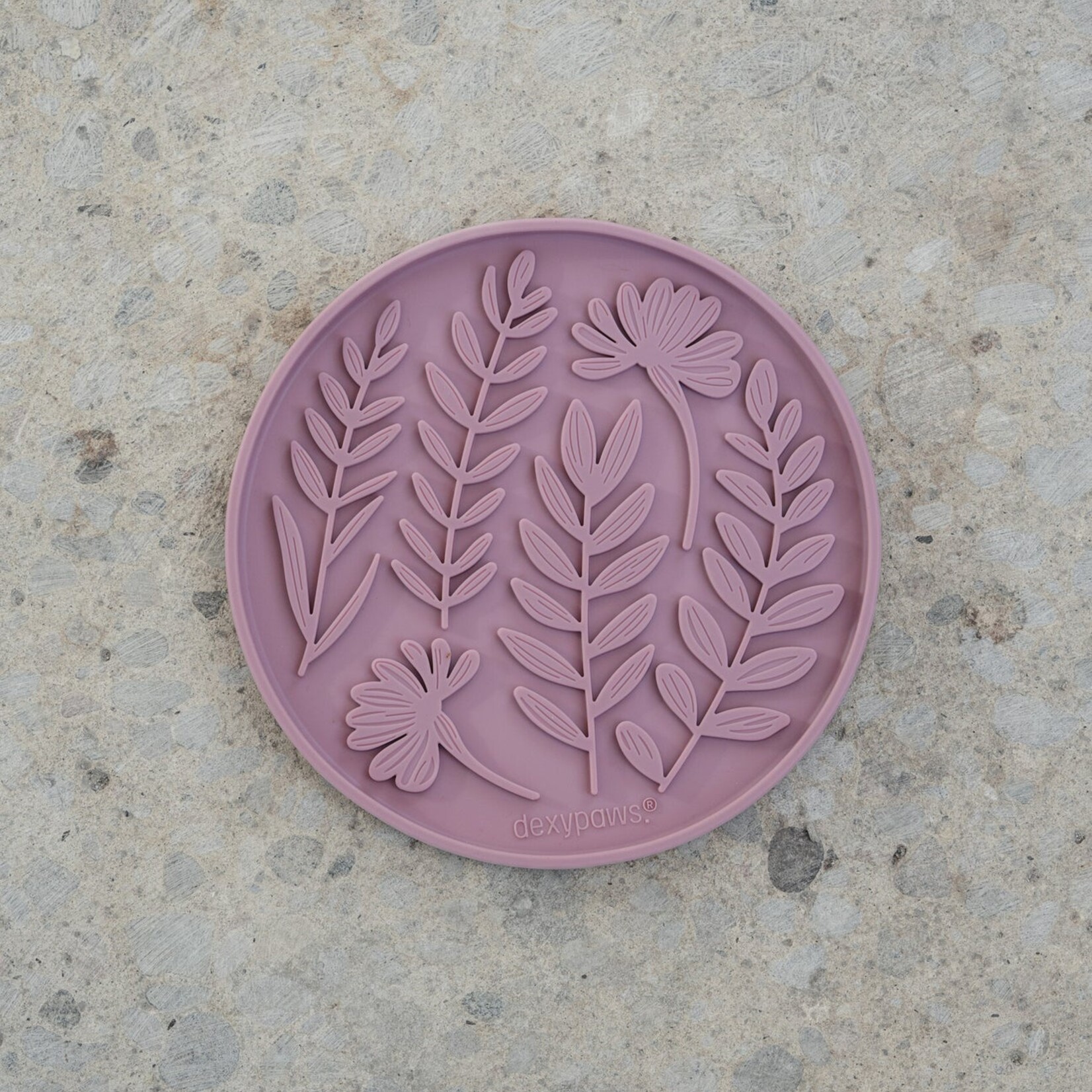 Dexypaws Dexypaws - Tapis De Léchage - Jardin Rose