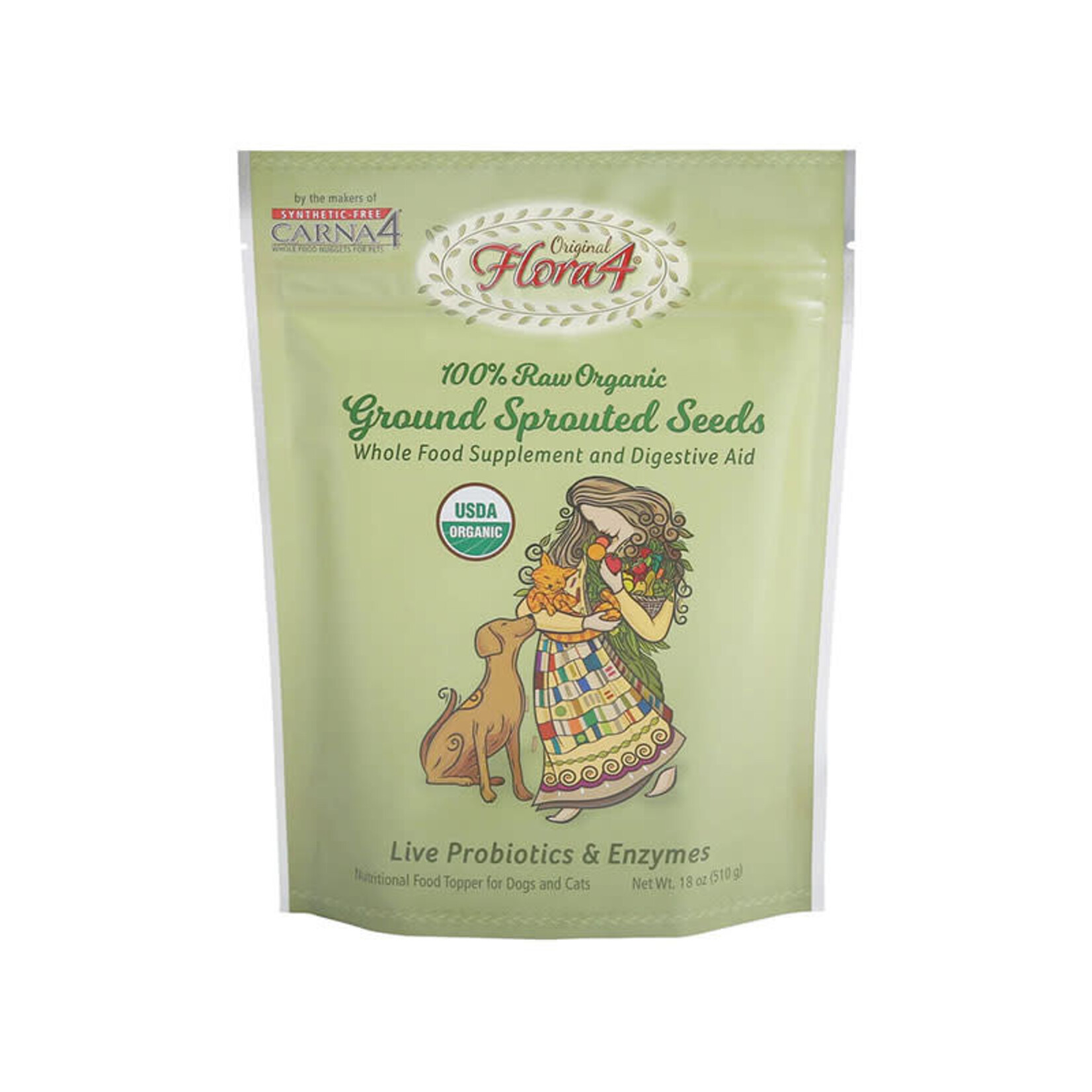 Carna4 Carna4 - Flora4 Sprouted Seeds Topper - Original