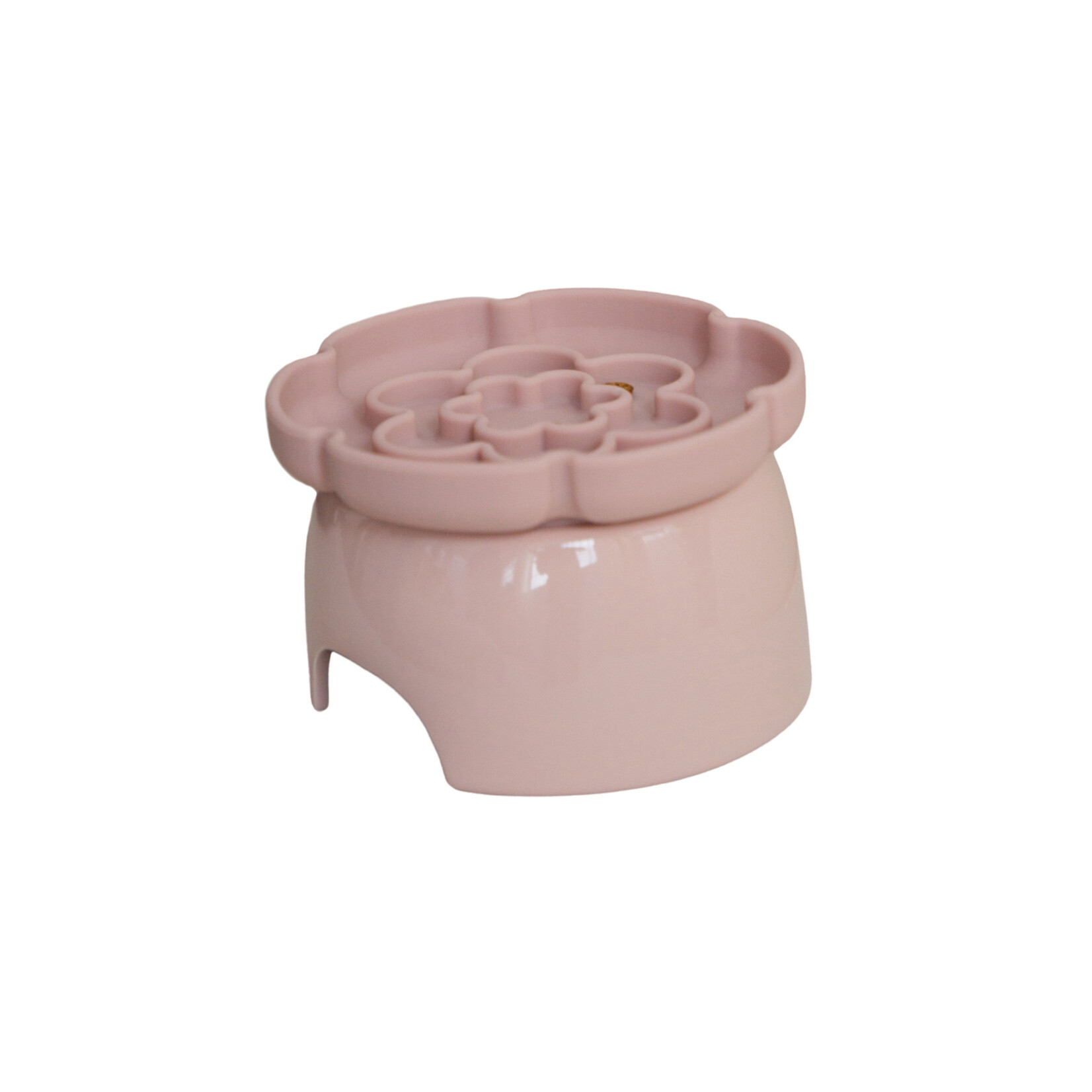 Dexypaws Dexypaws - Bol anti-glouton pour chats - 7.75oz - Rose Poudré
